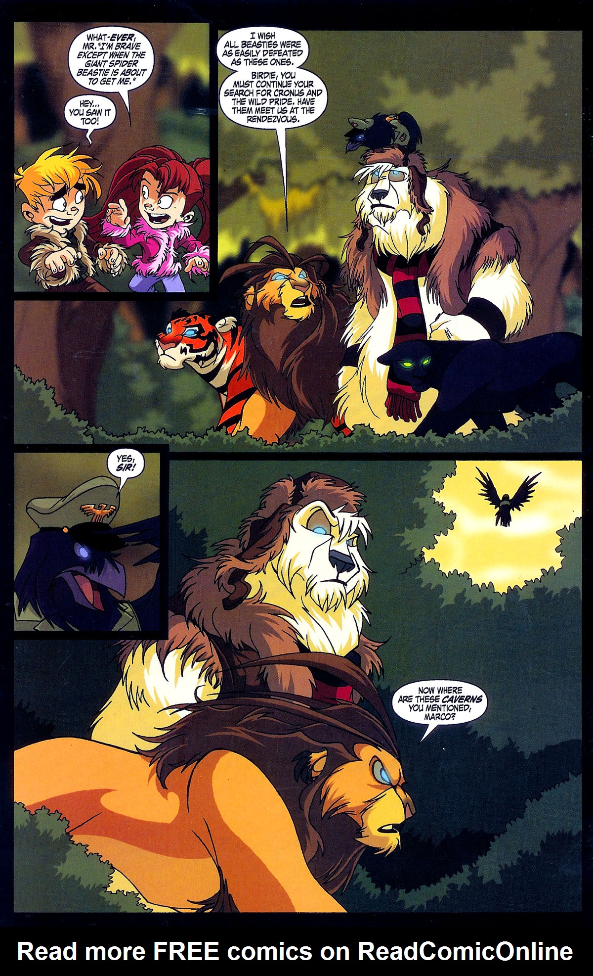 Read online Lions, Tigers and Bears (2006) comic -  Issue #2 - 21