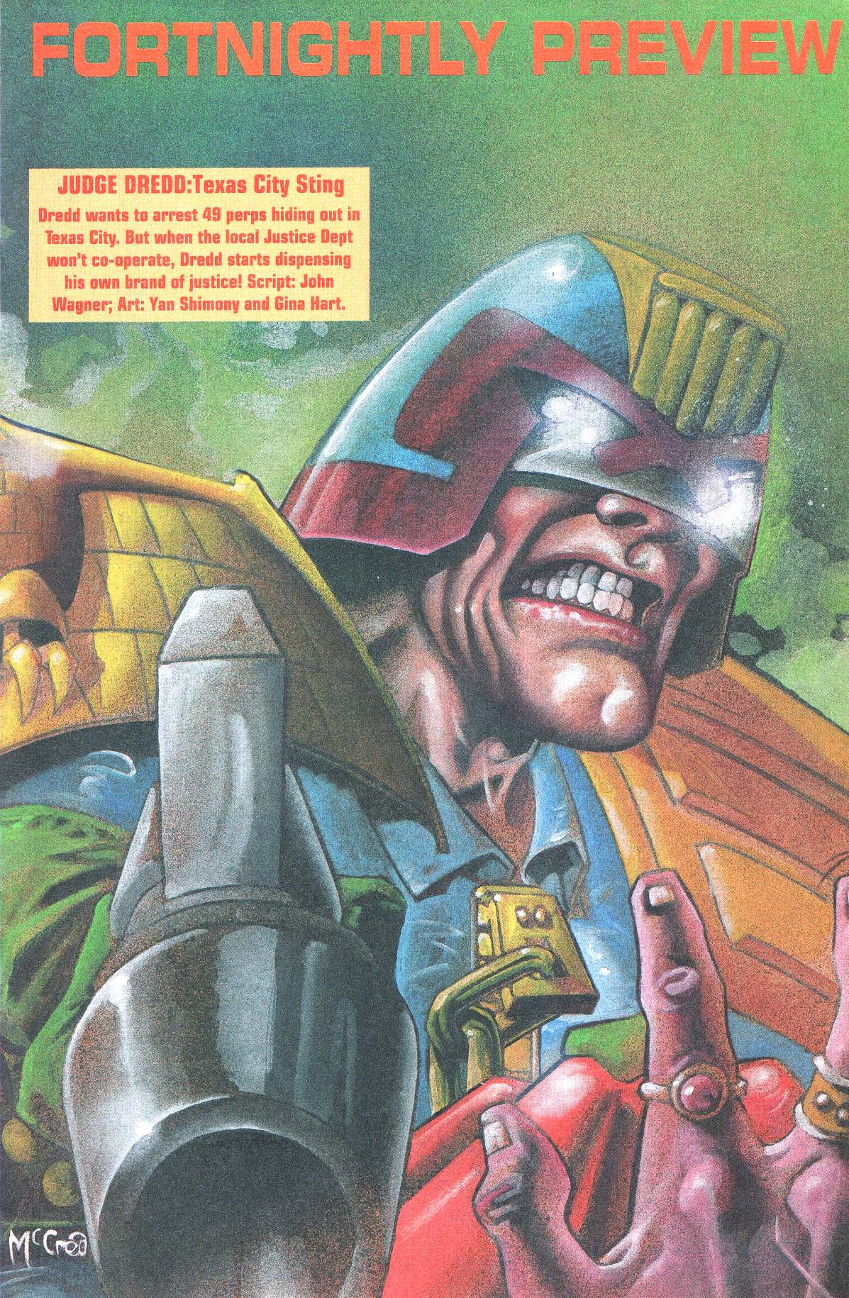 Read online Judge Dredd: The Megazine comic -  Issue #19 - 25