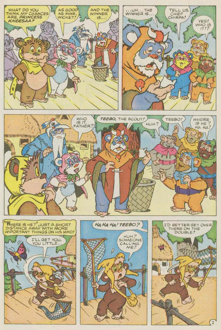 Read online Ewoks (1987) comic -  Issue #14 - 3