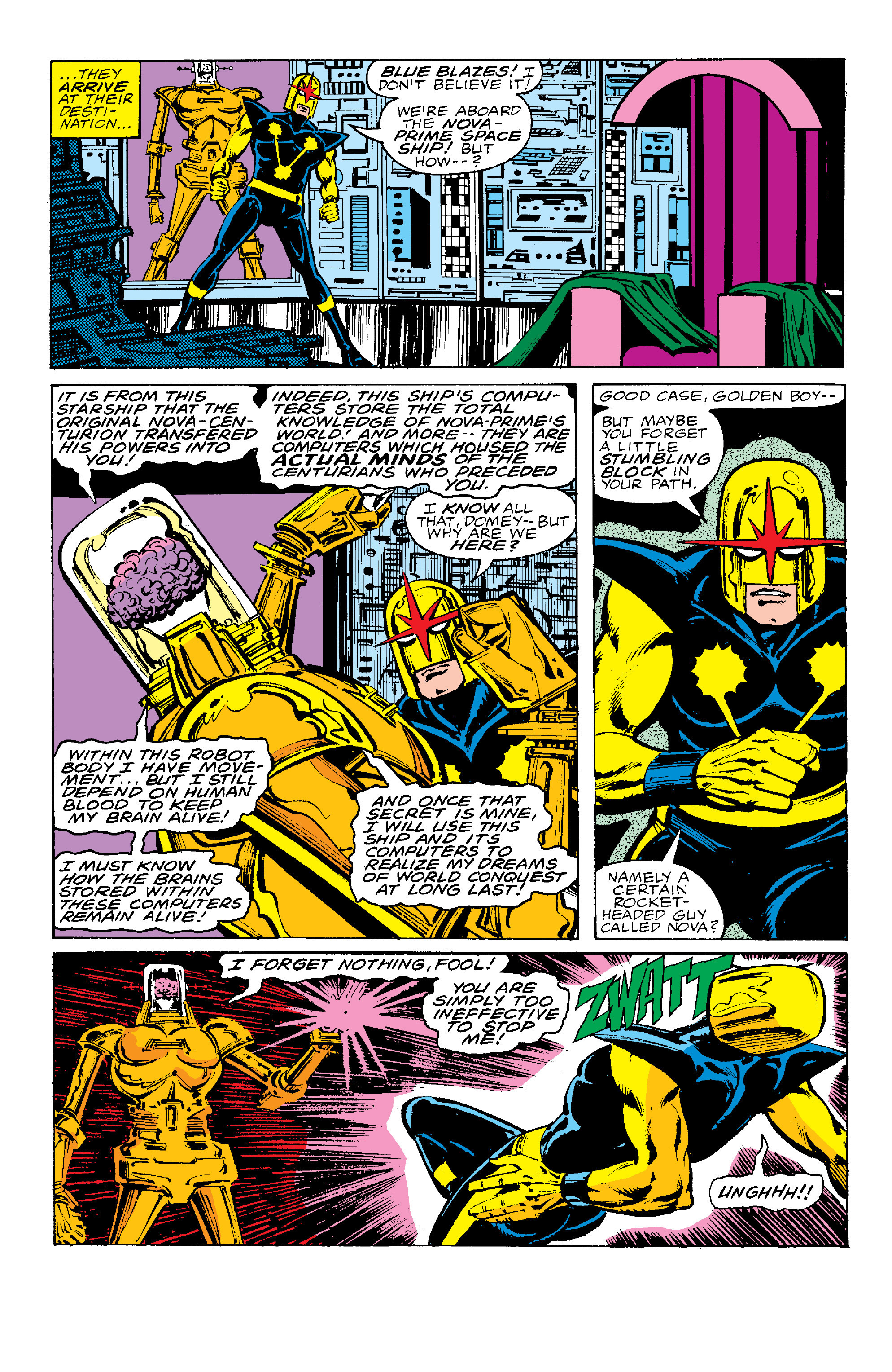 Read online Nova (1976) comic -  Issue #23 - 16