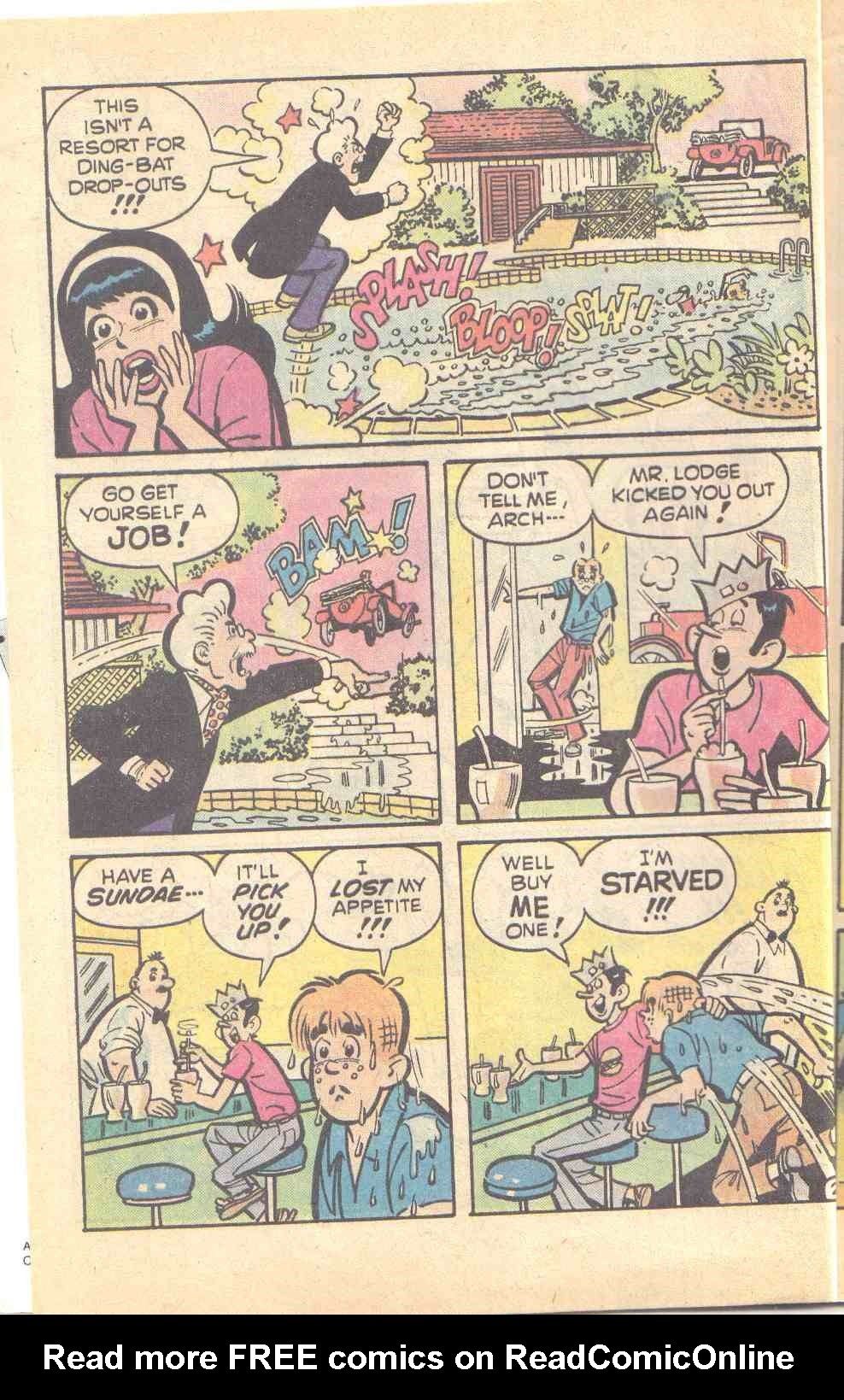 Read online Archie Gets a Job comic -  Issue # Full - 4