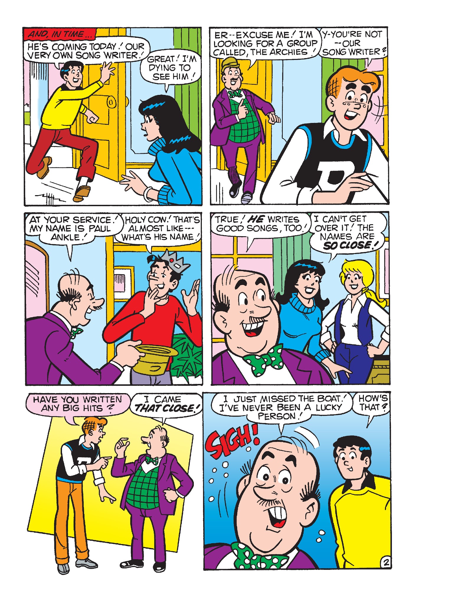 Read online Archie's Funhouse Double Digest comic -  Issue #24 - 68