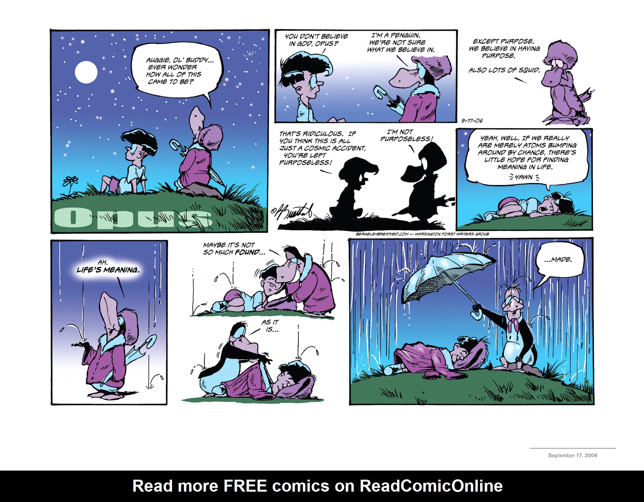 Read online Opus Complete Sunday Strips From 2003-2008 comic -  Issue # TPB (Part 2) - 54