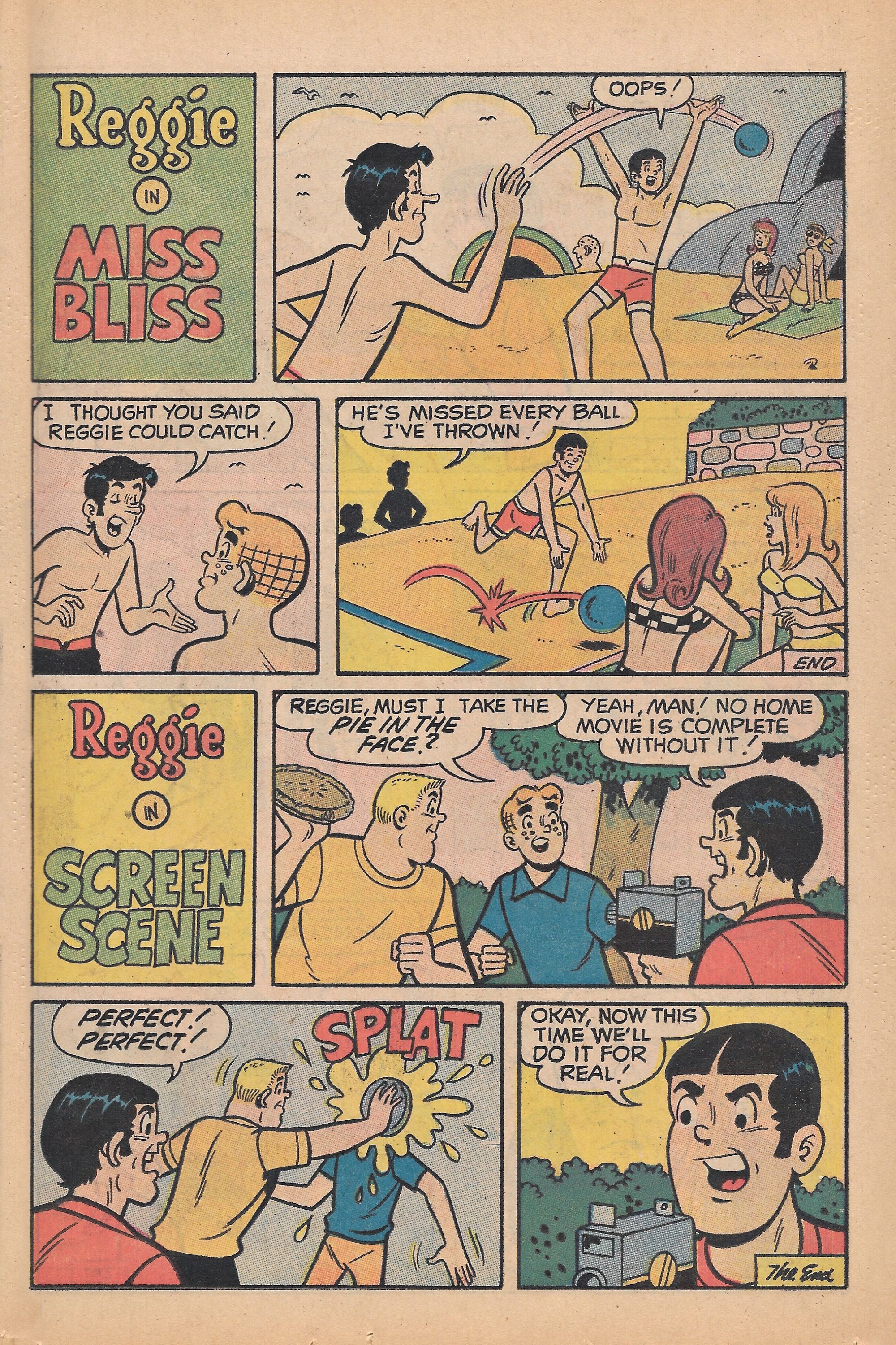 Read online Reggie's Wise Guy Jokes comic -  Issue #15 - 45