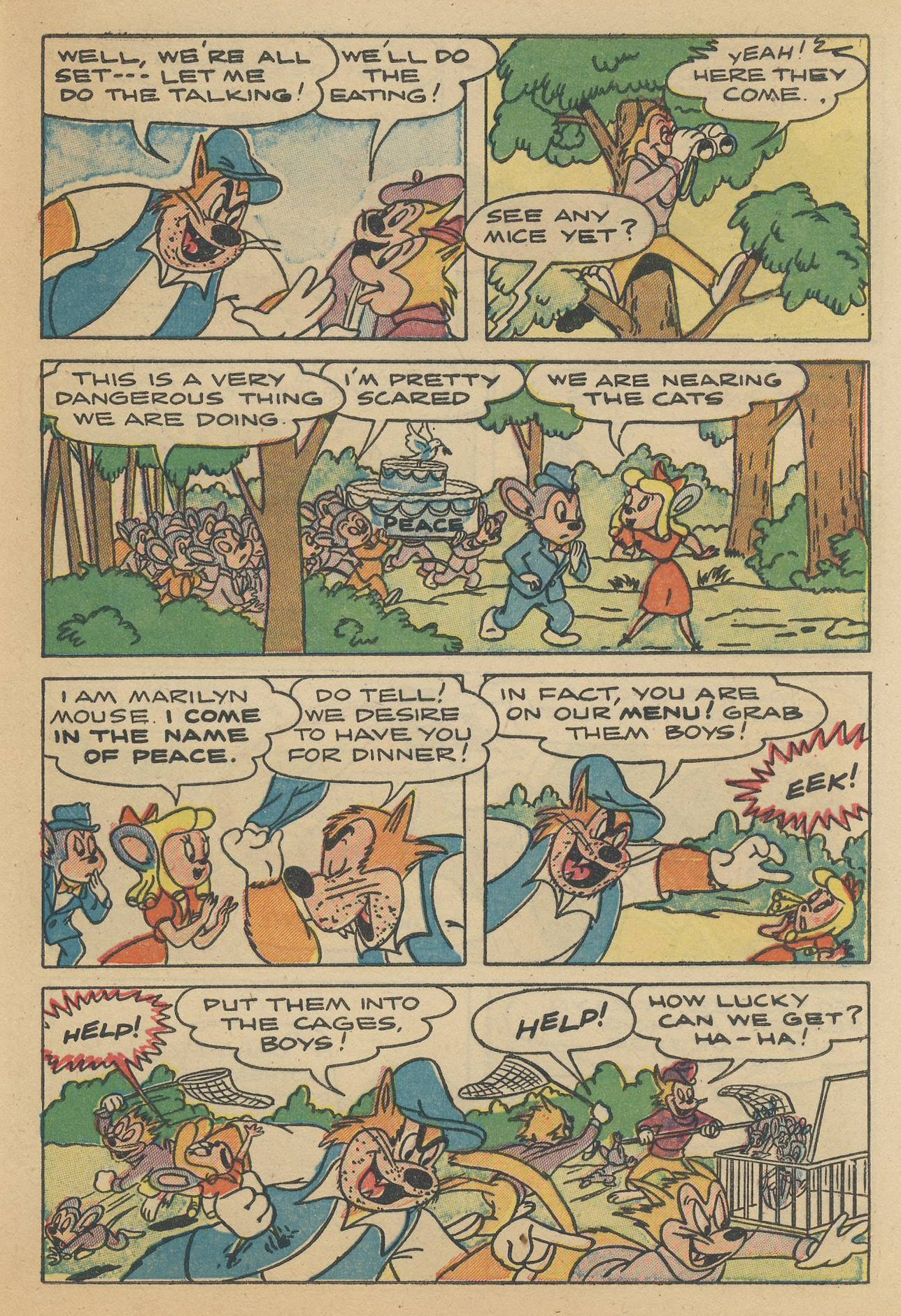 Read online Paul Terry's Mighty Mouse Comics comic -  Issue #45 - 81