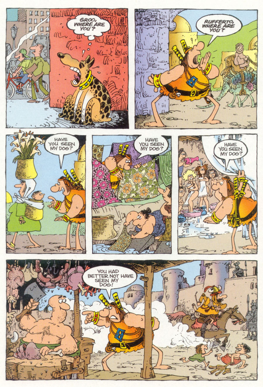 Read online Sergio Aragonés' Groo And Rufferto comic -  Issue #2 - 9