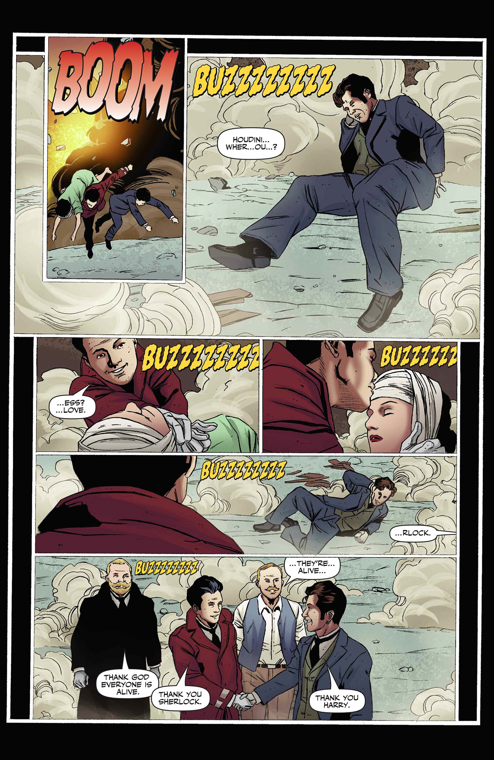 Read online Sherlock Holmes vs. Harry Houdini comic -  Issue #5 - 19