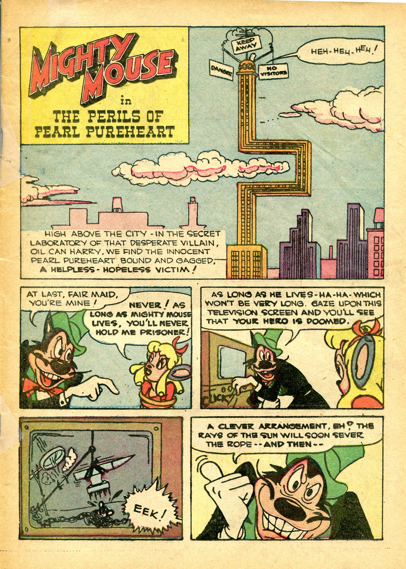 Read online Paul Terry's Mighty Mouse Comics comic -  Issue #27 - 3