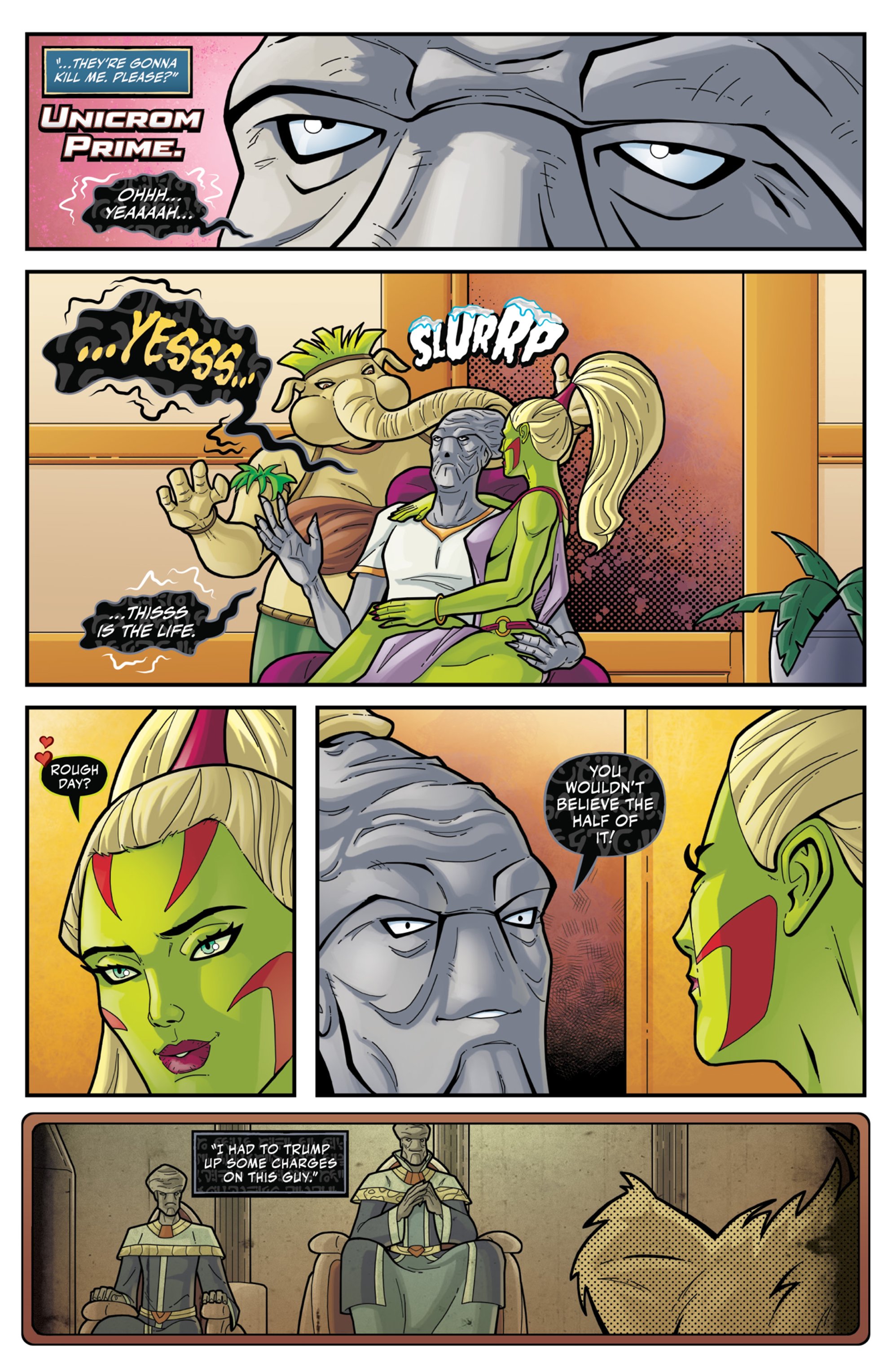 Read online Keepers Of The Cosmos comic -  Issue #1 - 16