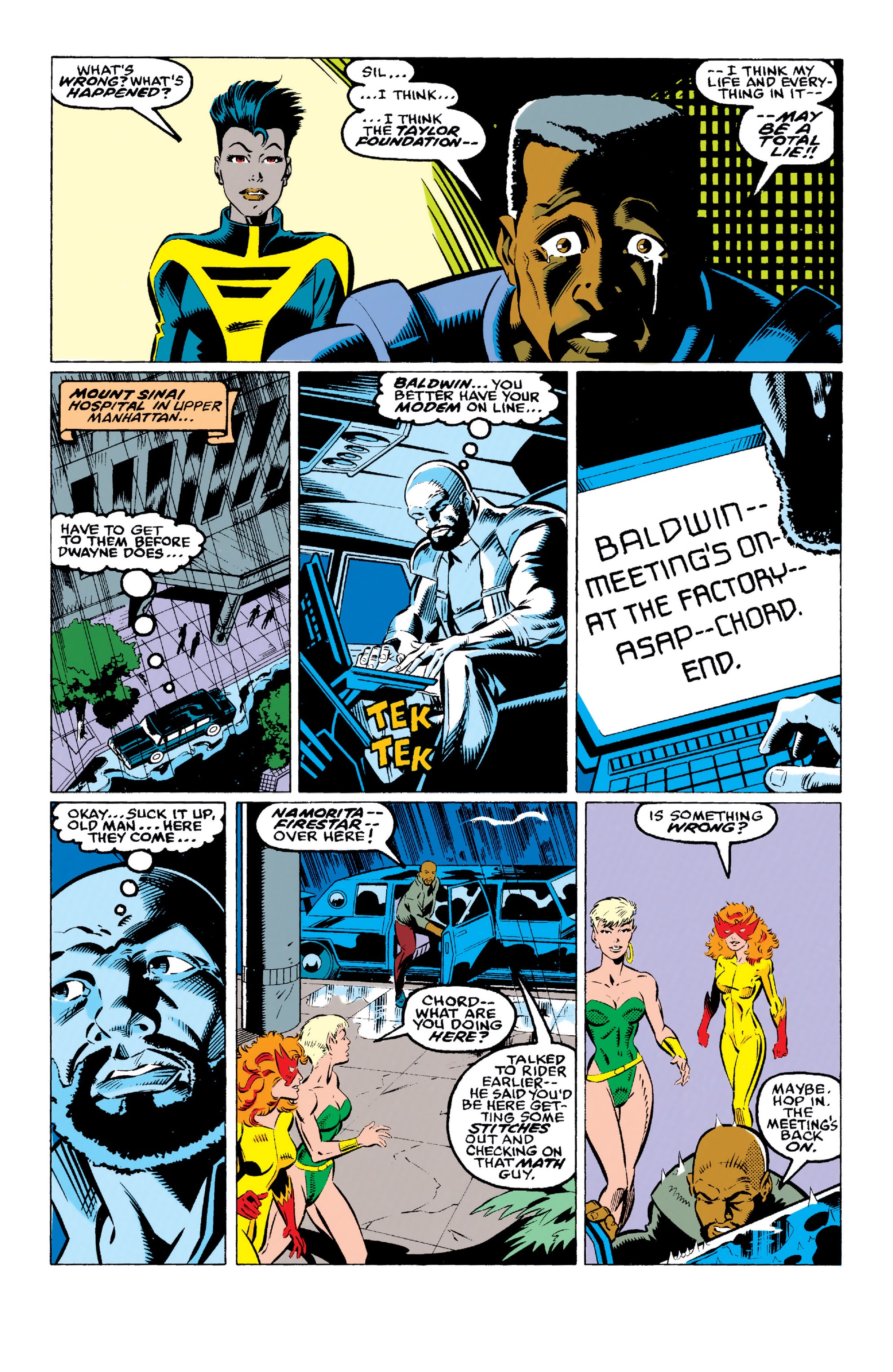 Read online The New Warriors comic -  Issue #18 - 9