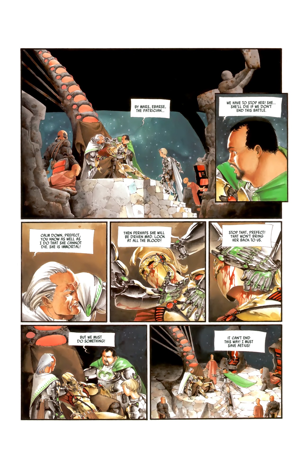 Read online Scourge Of The Gods: The Fall comic -  Issue #1 - 26