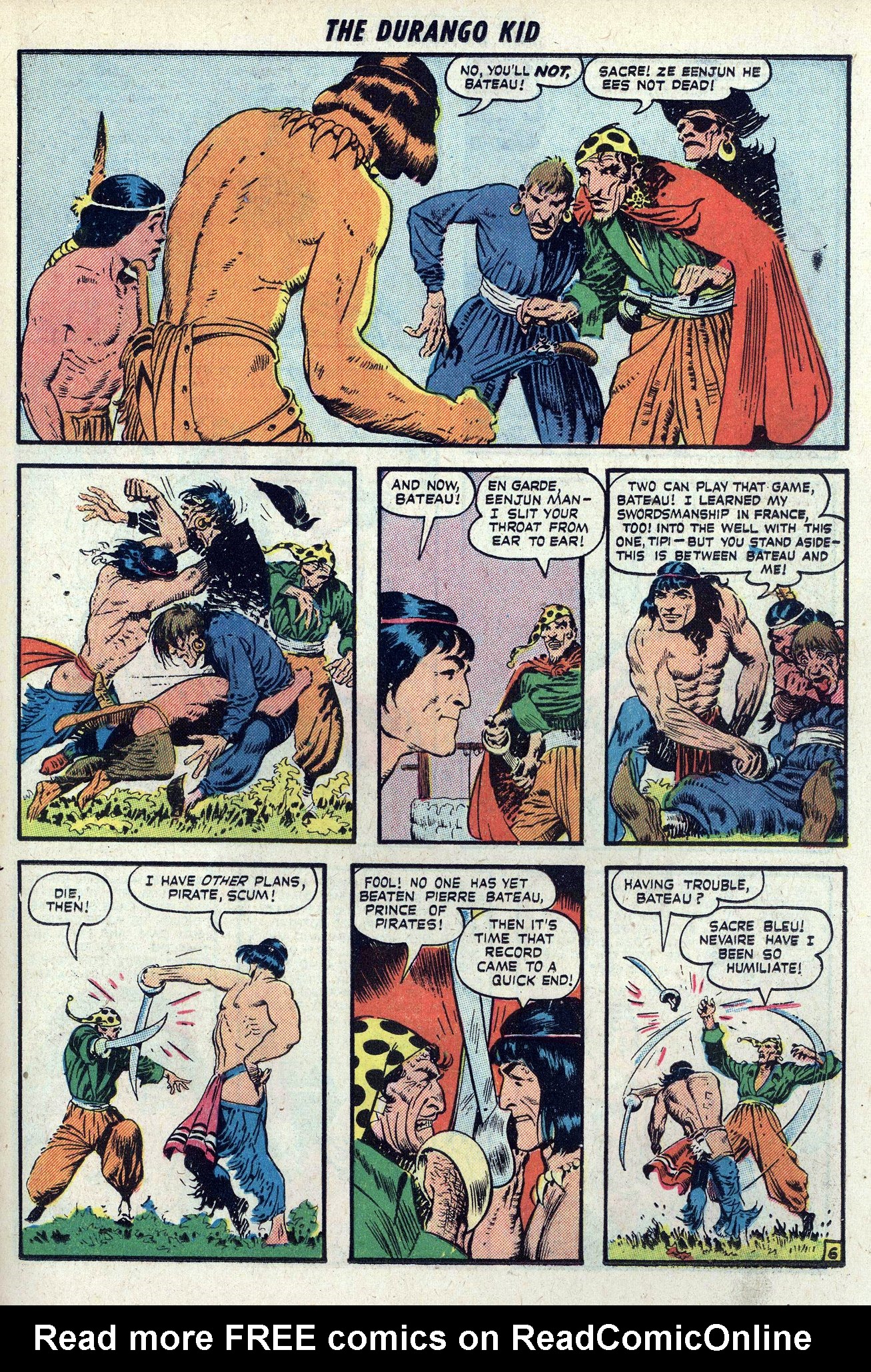 Read online Charles Starrett as The Durango Kid comic -  Issue #6 - 23