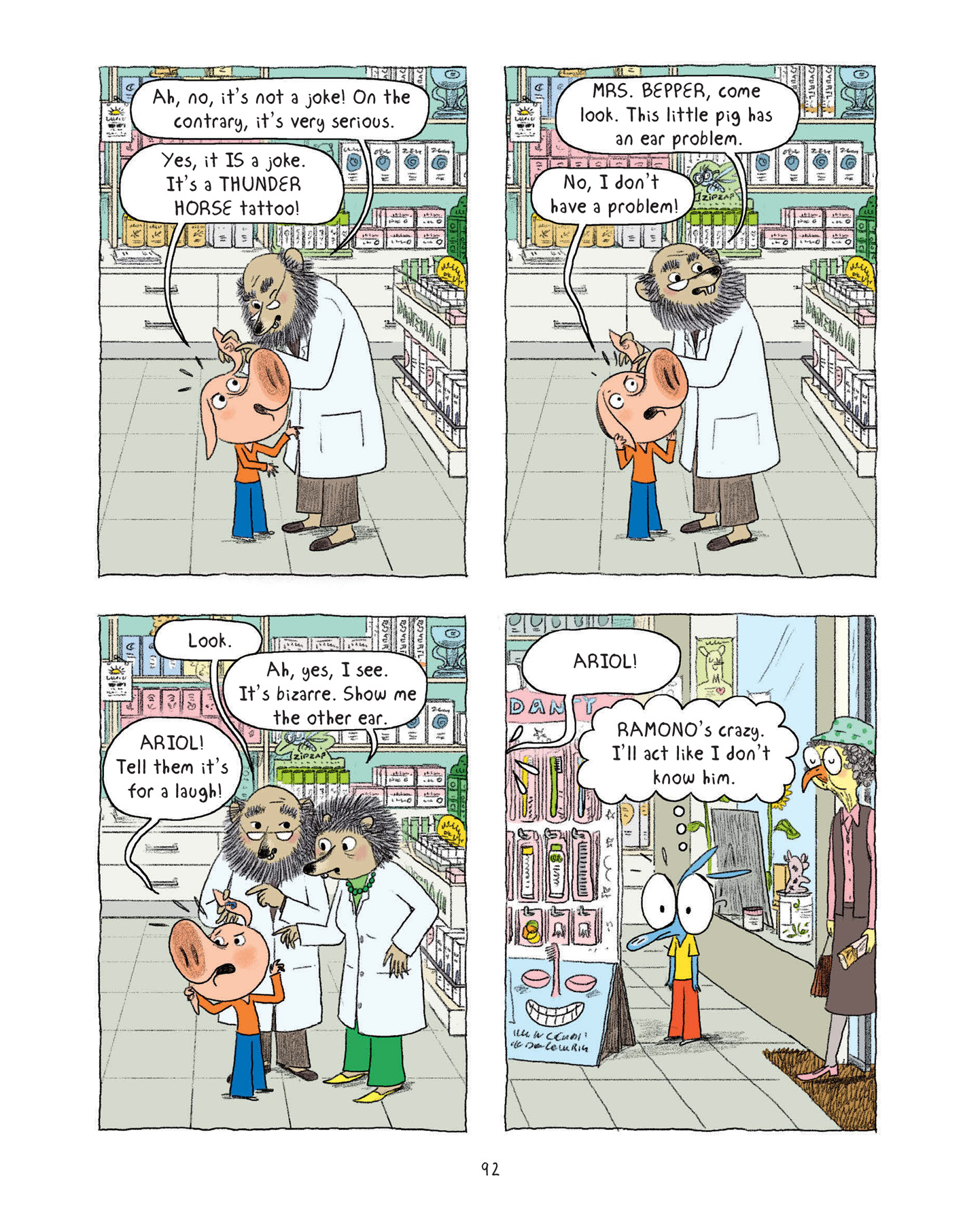 Read online Ariol comic -  Issue # TPB 5 - 94