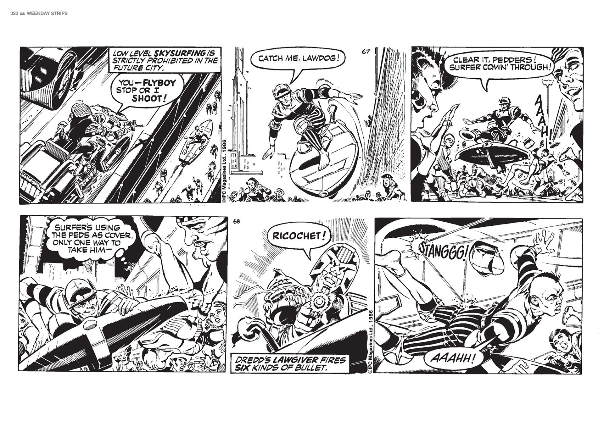 Read online Judge Dredd: The Daily Dredds comic -  Issue # TPB 1 - 323