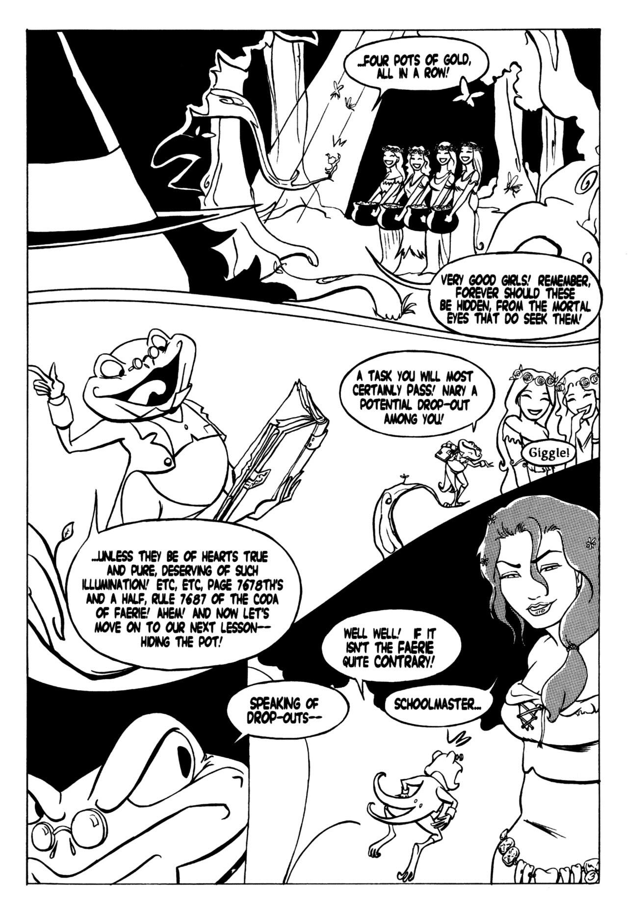 Read online Charm School: Magical Witch Girl Bunny comic -  Issue #2 - 5