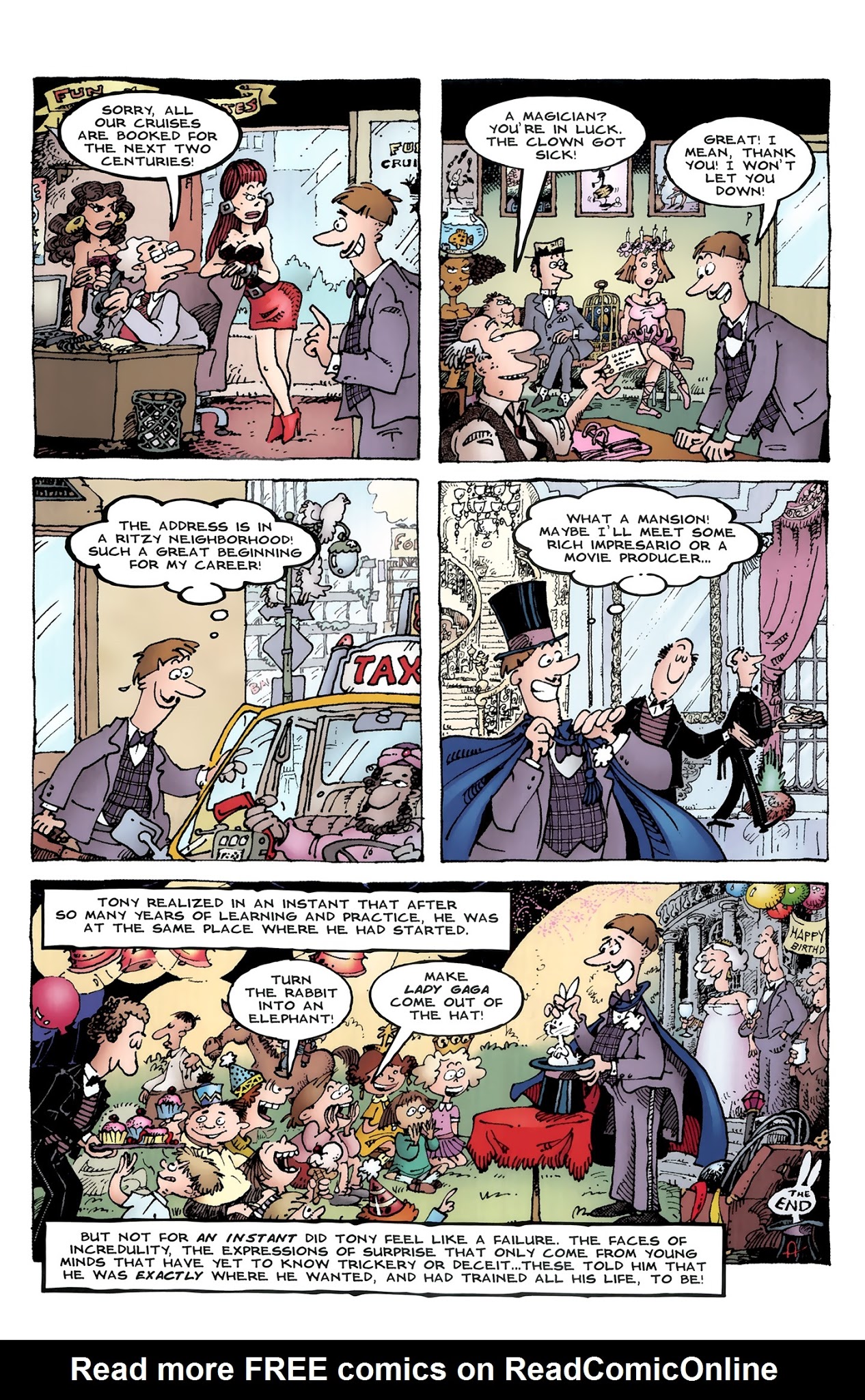 Read online Sergio Aragonés Funnies comic -  Issue #7 - 8