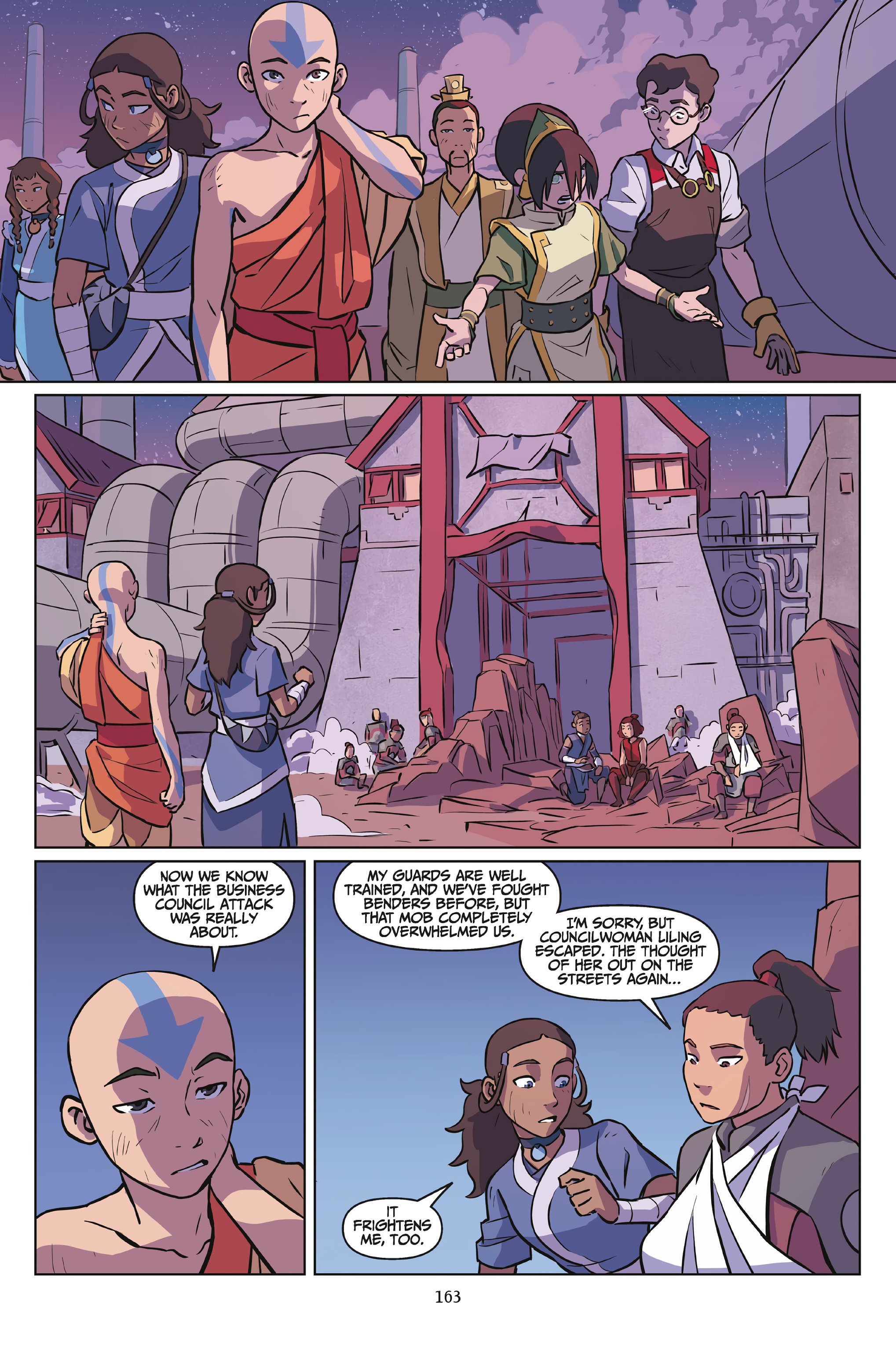 Read online Nickelodeon Avatar: The Last Airbender - Imbalance comic -  Issue # _Omnibus (Part 2) - 64