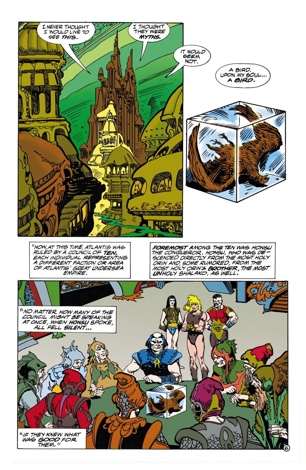 Read online The Atlantis Chronicles comic -  Issue #6 - 6