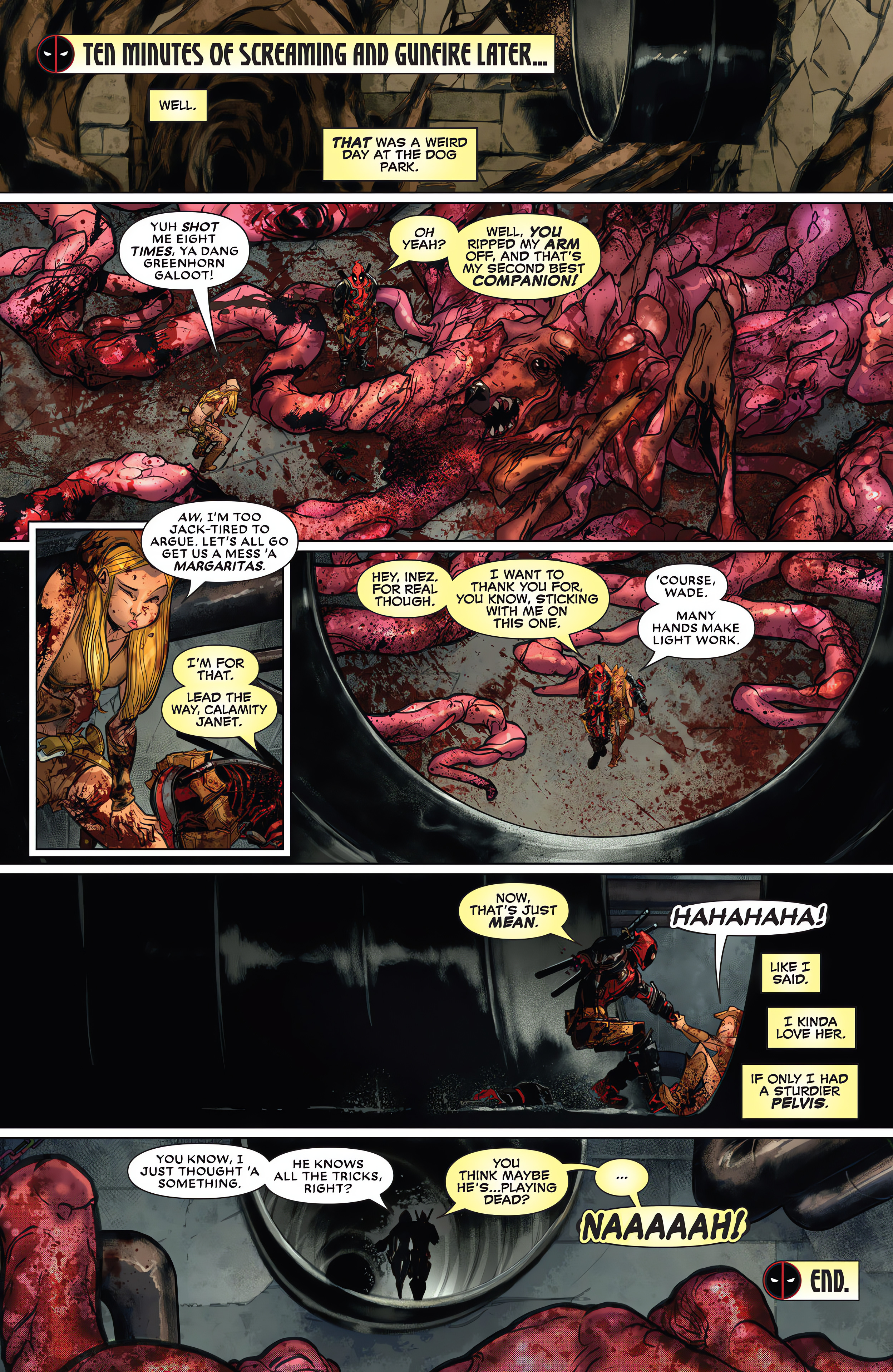 Read online Deadpool: Seven Slaughters comic -  Issue # TPB - 60
