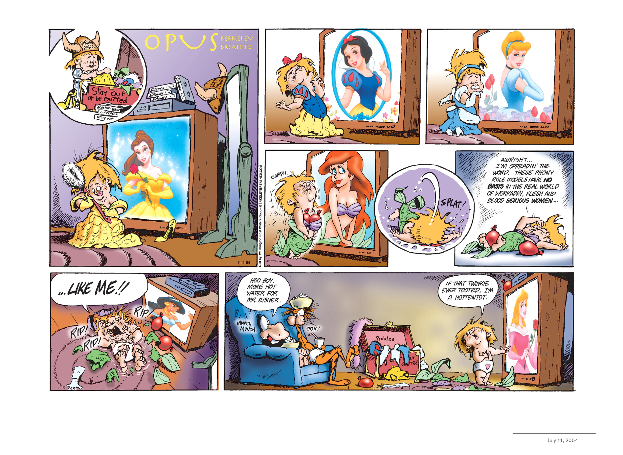 Read online Opus Complete Sunday Strips From 2003-2008 comic -  Issue # TPB (Part 1) - 40