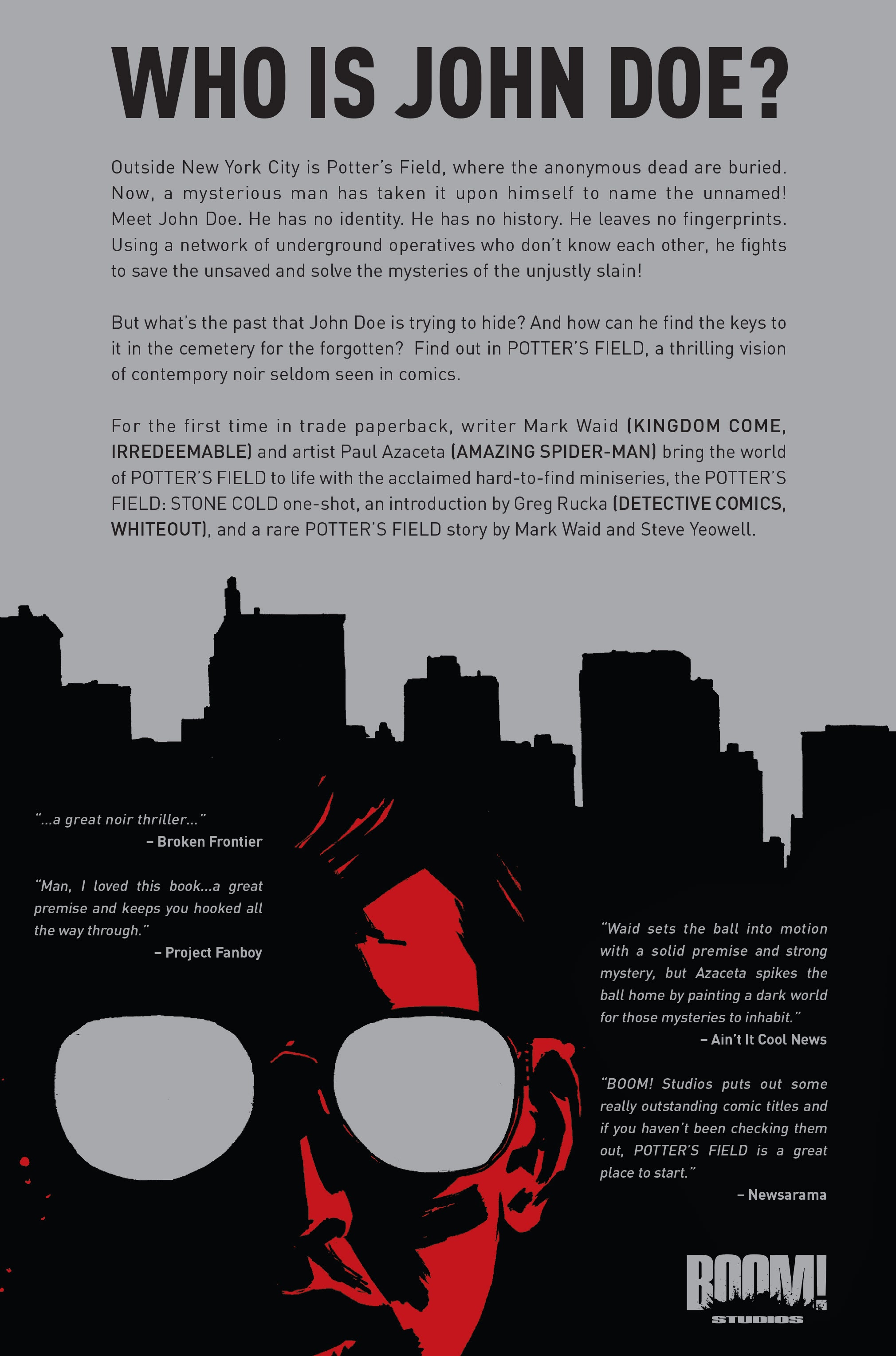 Read online Potter's Field comic -  Issue # _TPB - 109