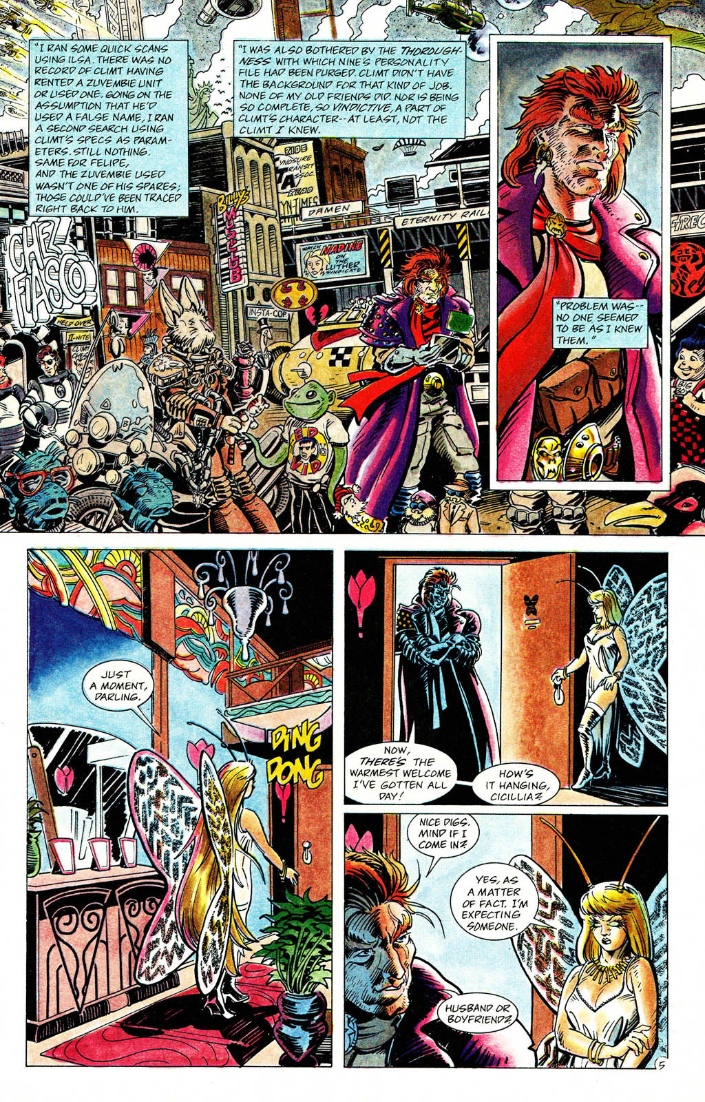 Read online Grimjack comic -  Issue #72 - 7