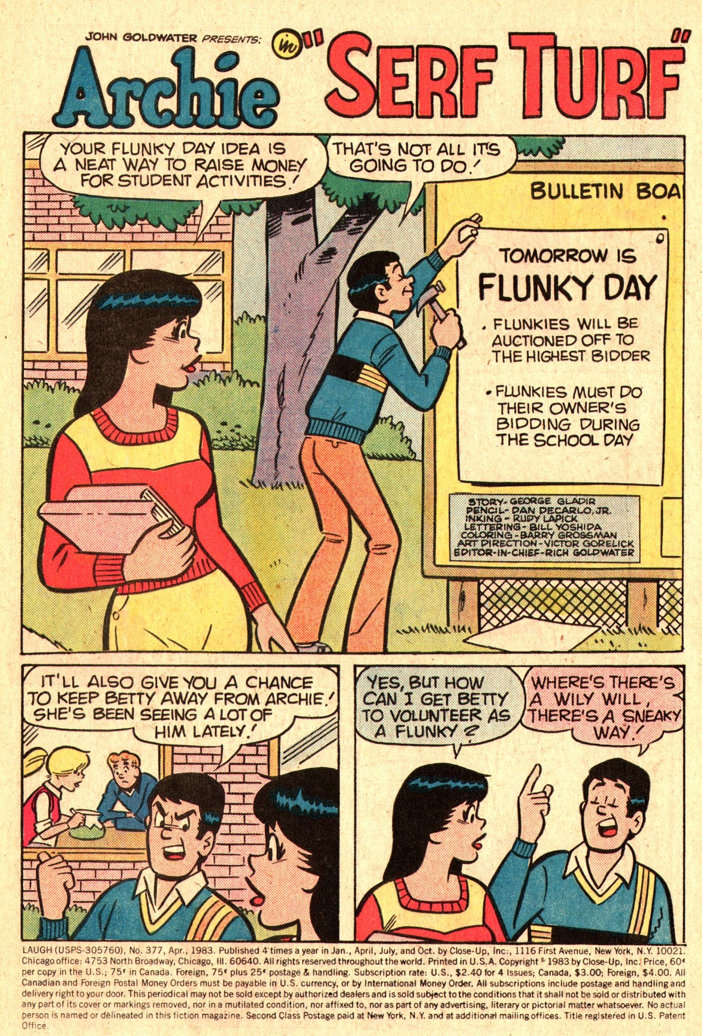 Read online Laugh (Comics) comic -  Issue #377 - 3