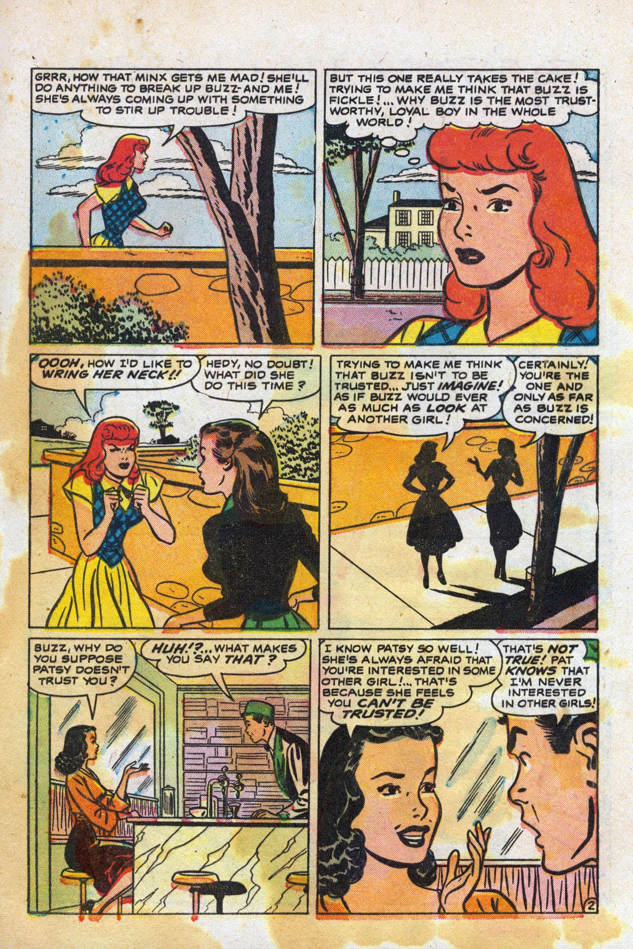 Read online Patsy and her Pals comic -  Issue #1 - 4