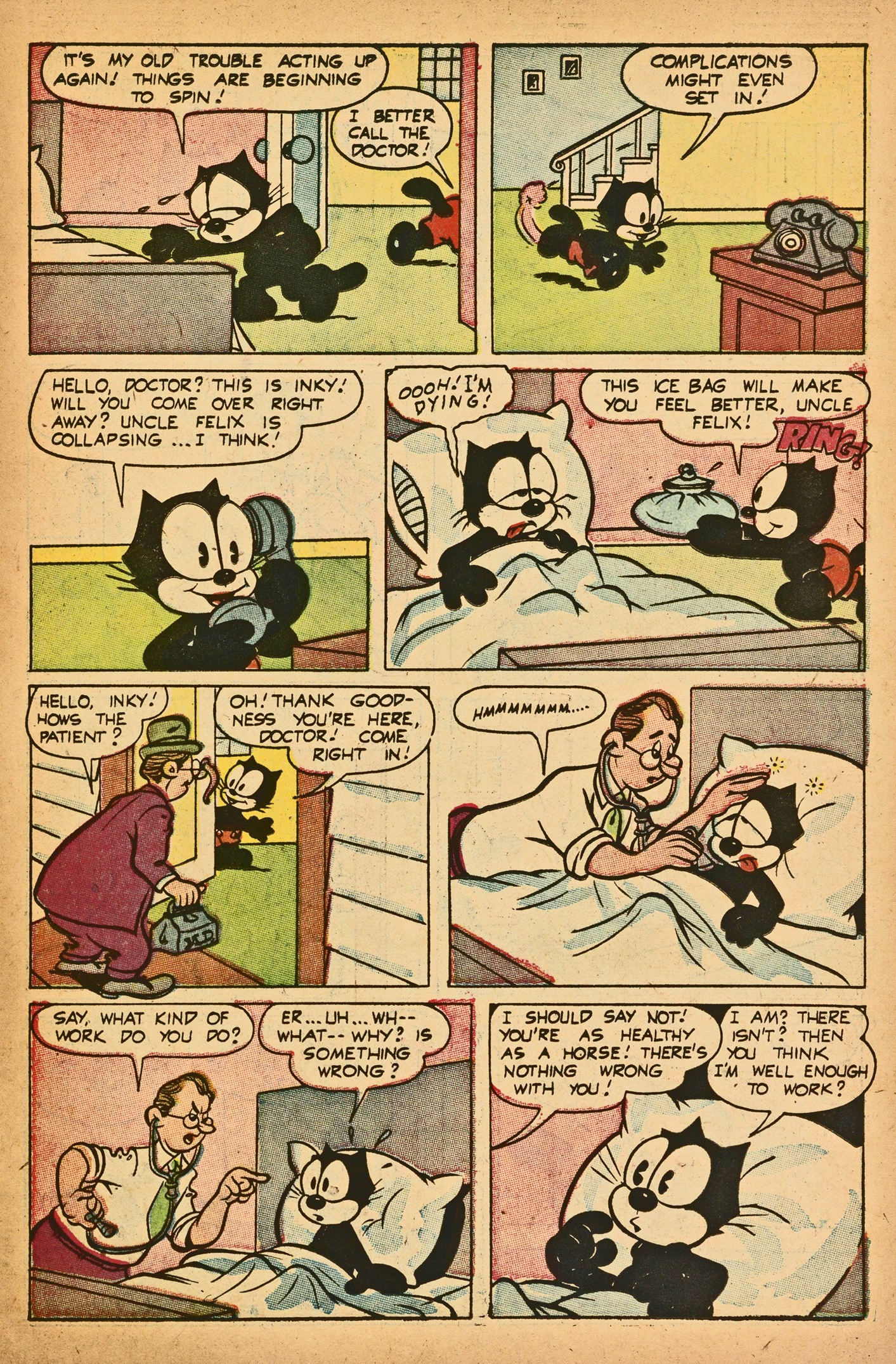 Read online Felix the Cat (1951) comic -  Issue #57 - 19