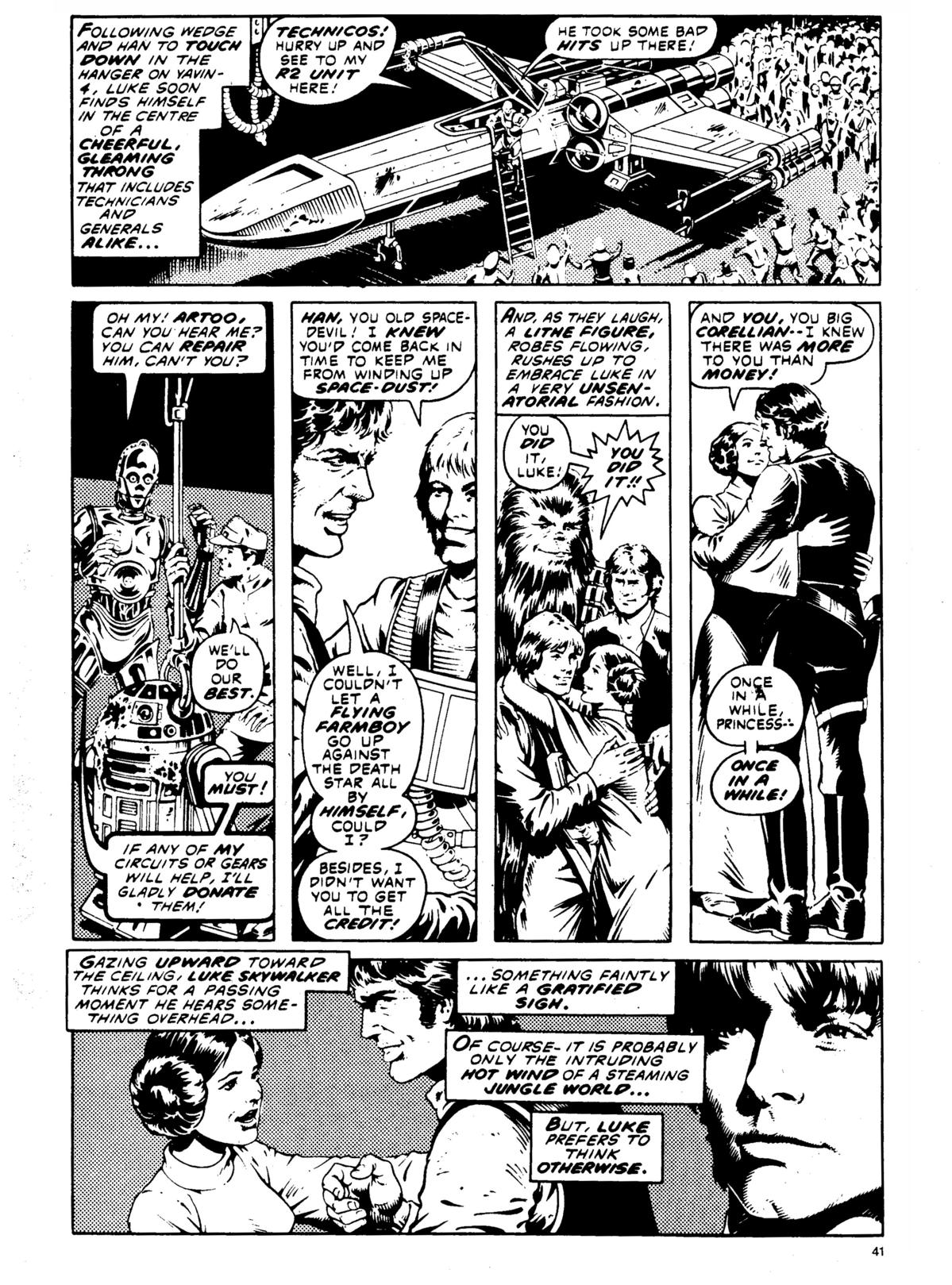 Read online Star Wars Weekly comic -  Issue #147 - 41