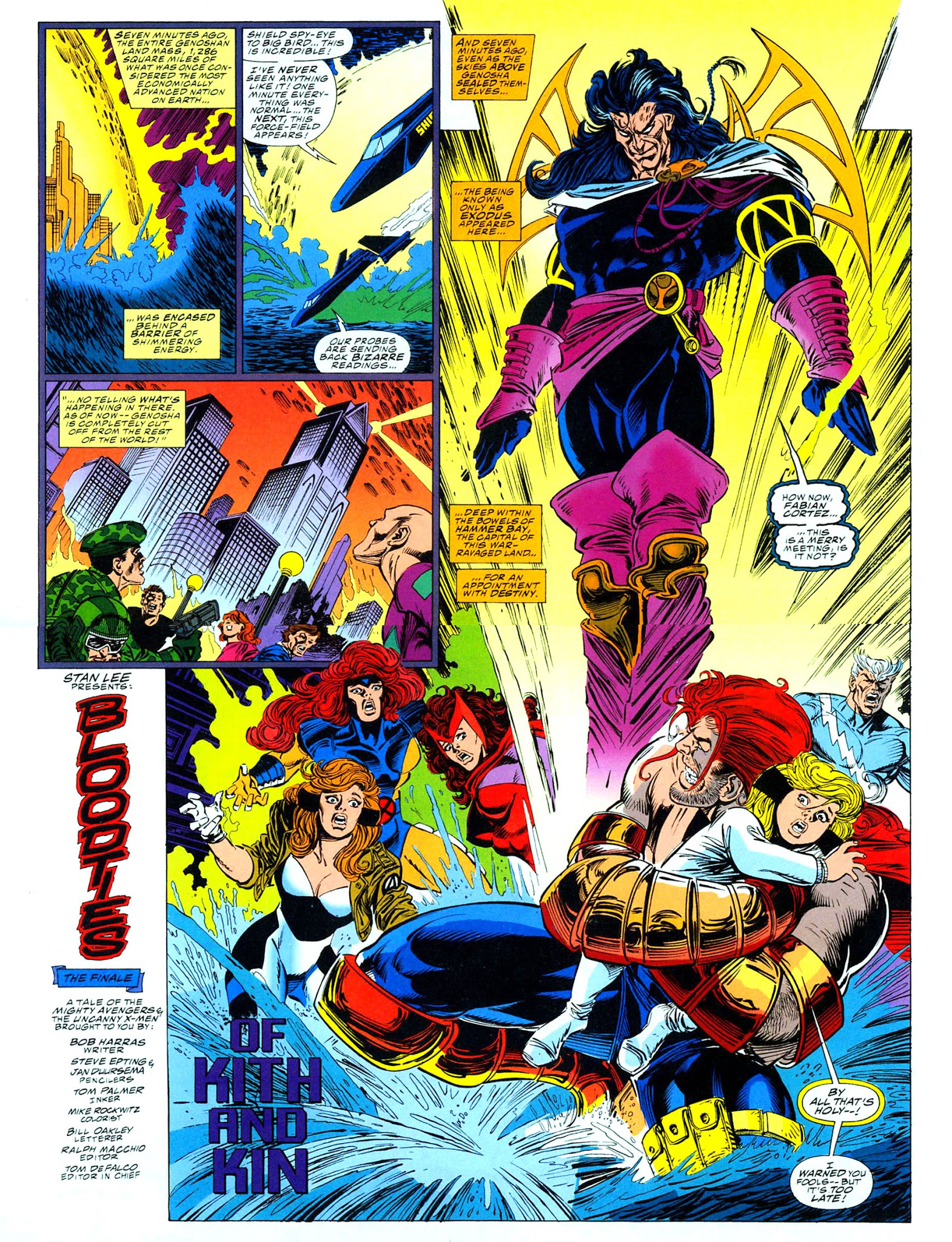 Read online Avengers/X-Men: Bloodties comic -  Issue # TPB - 92