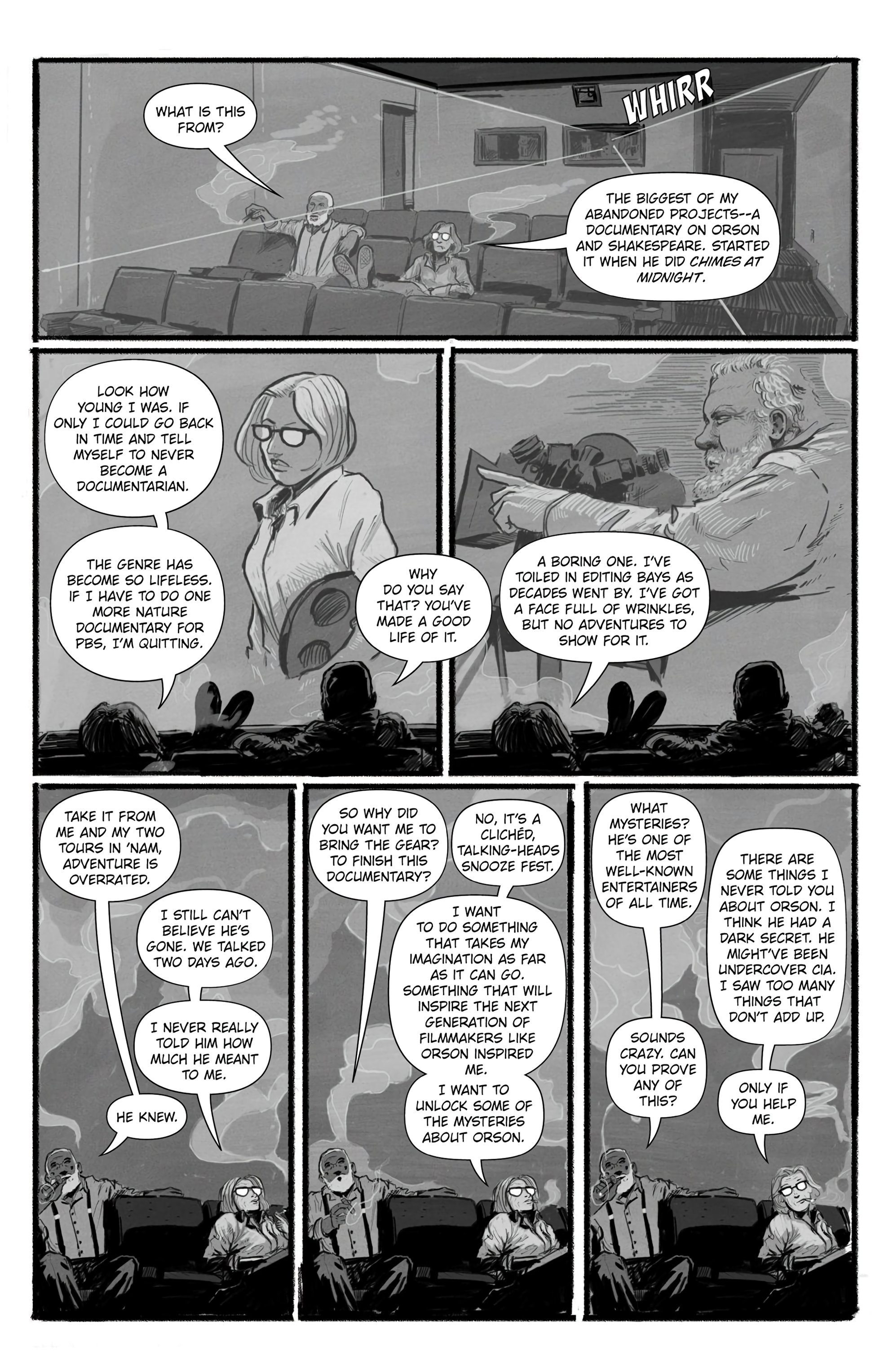 Read online Orson Welles: Warrior of the Worlds comic -  Issue # Full - 5