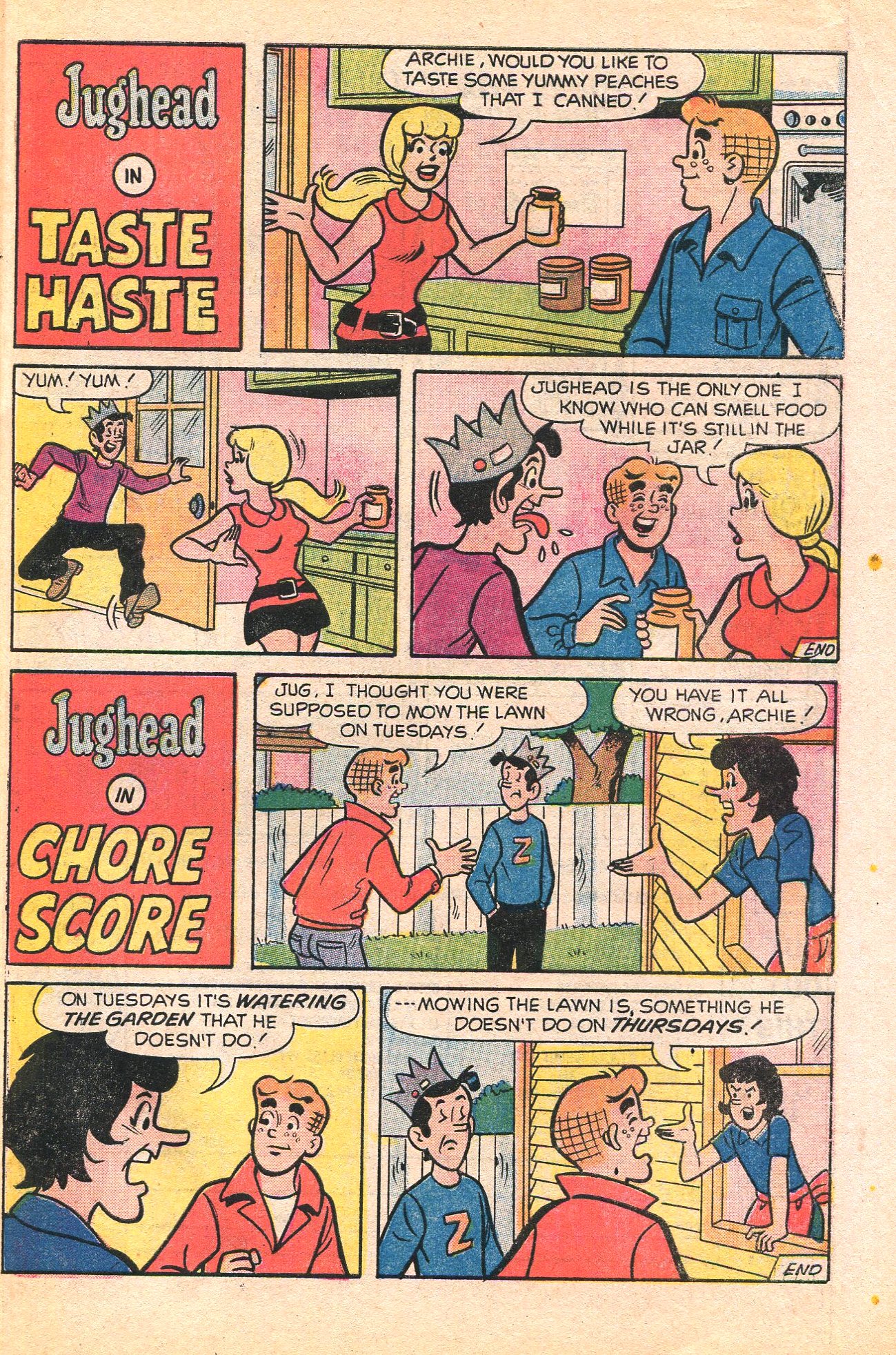 Read online Jughead's Jokes comic -  Issue #36 - 31