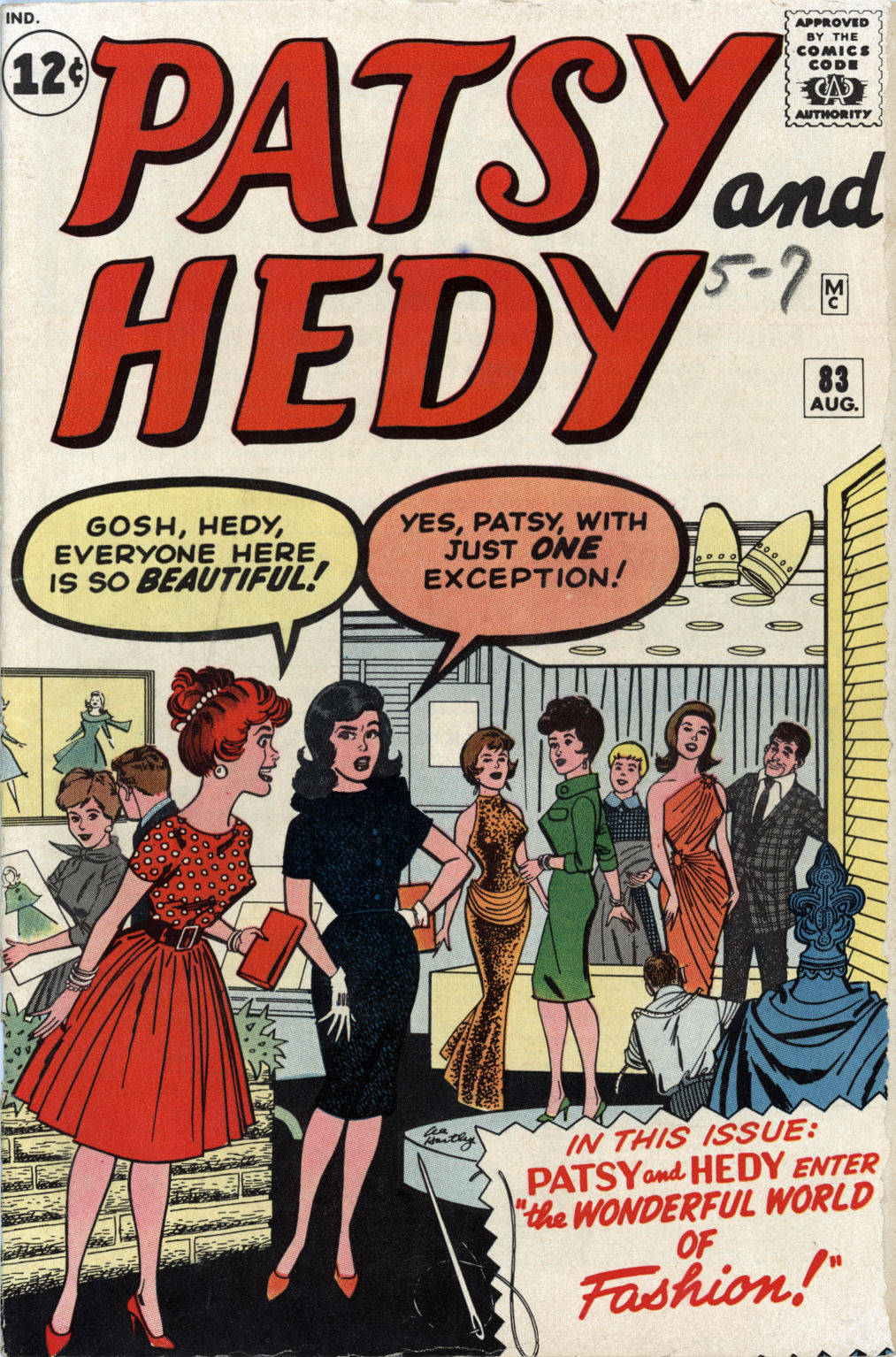 Read online Patsy and Hedy comic -  Issue #83 - 1