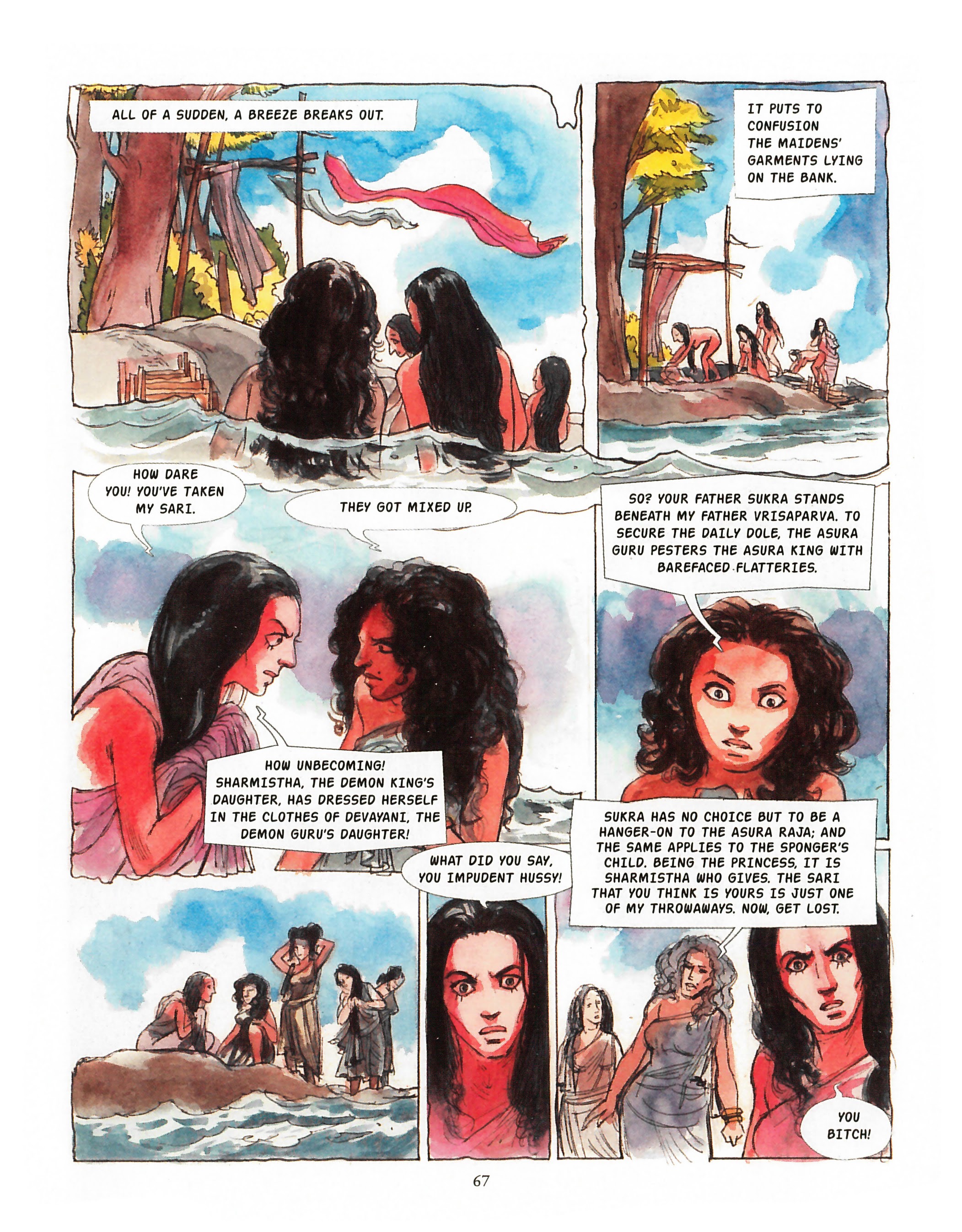 Read online Vyasa: The Beginning comic -  Issue # TPB (Part 1) - 74