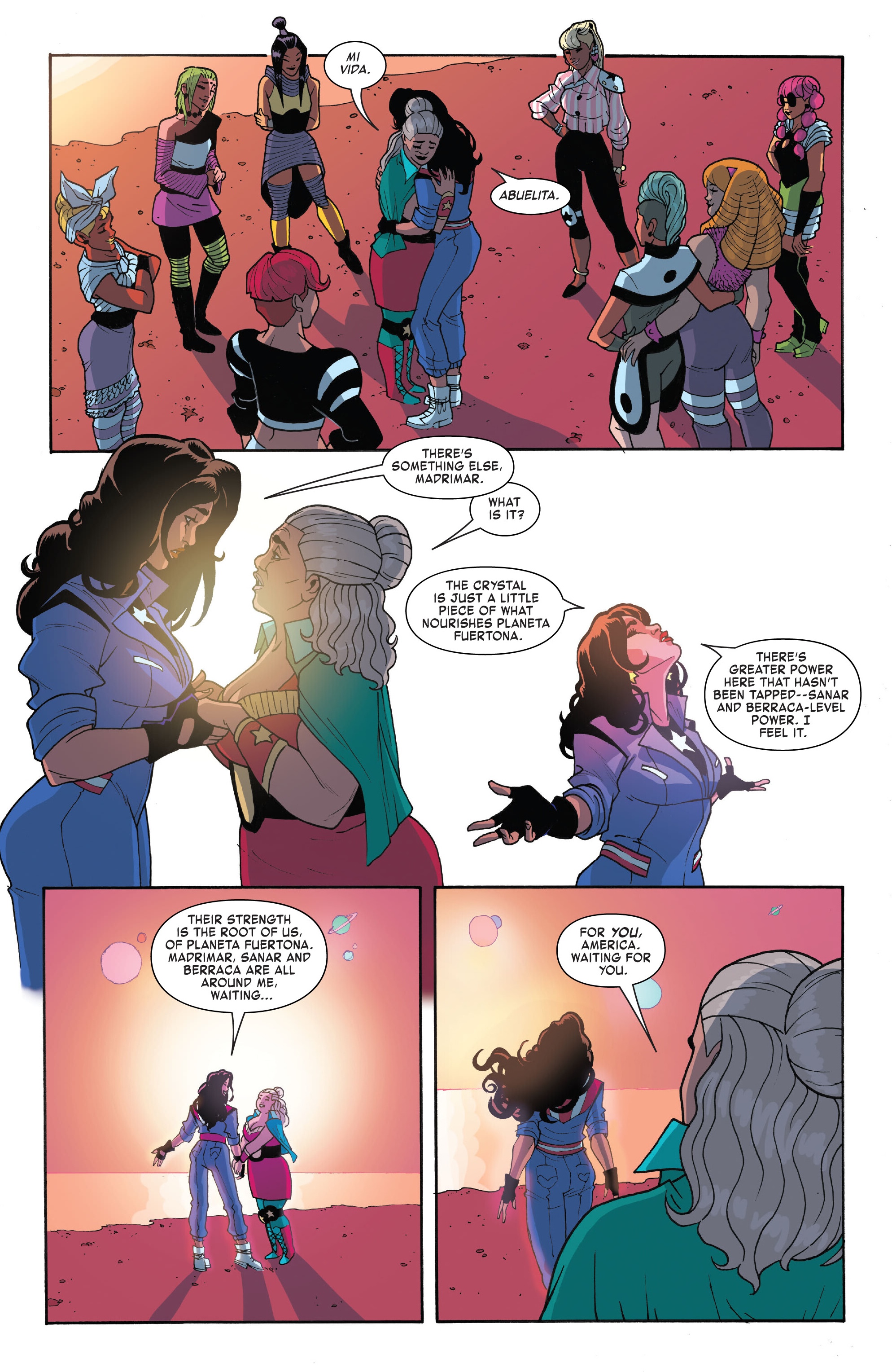 Read online Marvel-Verse: America Chavez comic -  Issue # TPB - 121