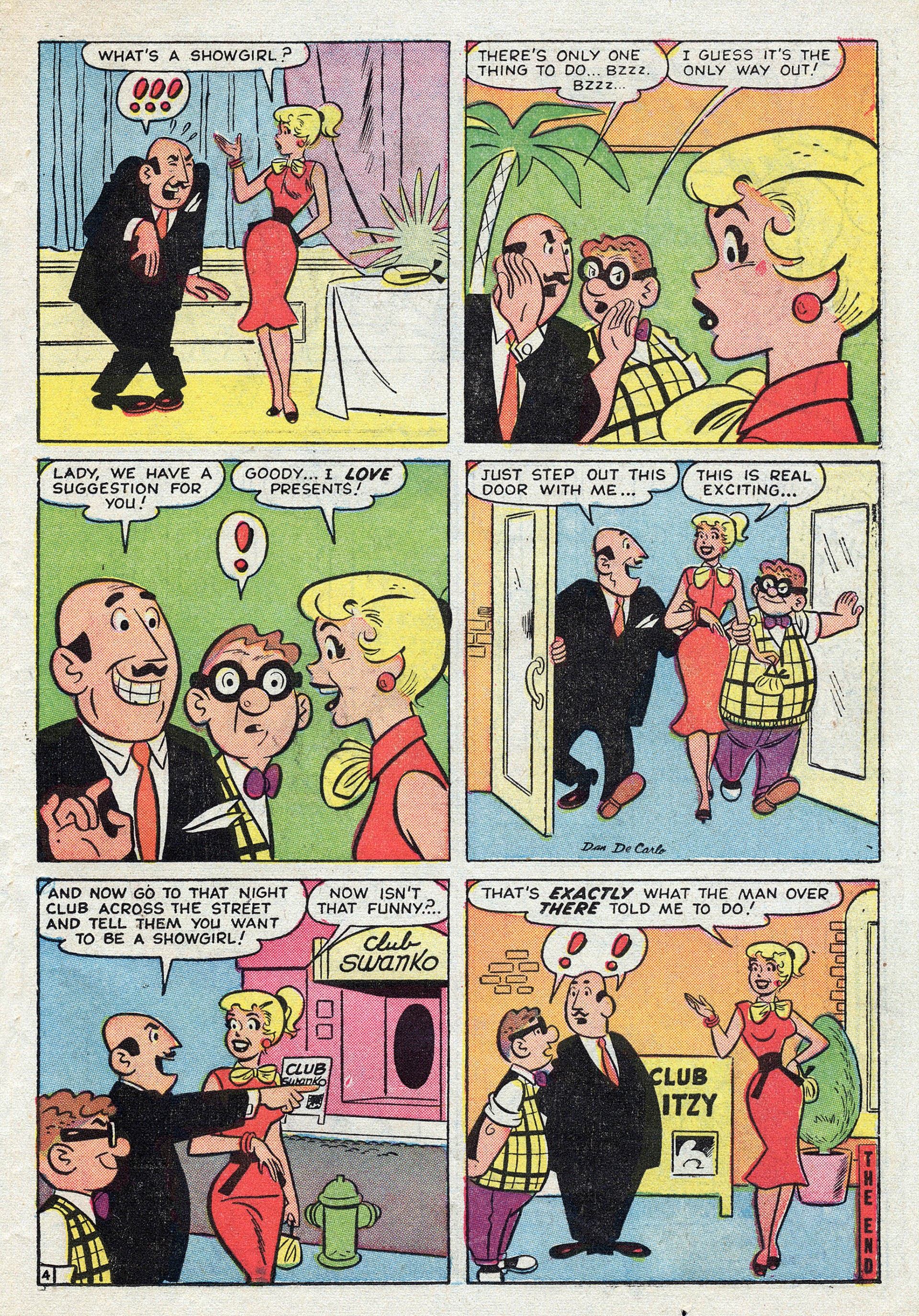 Read online Showgirls (1957) comic -  Issue #4 - 23