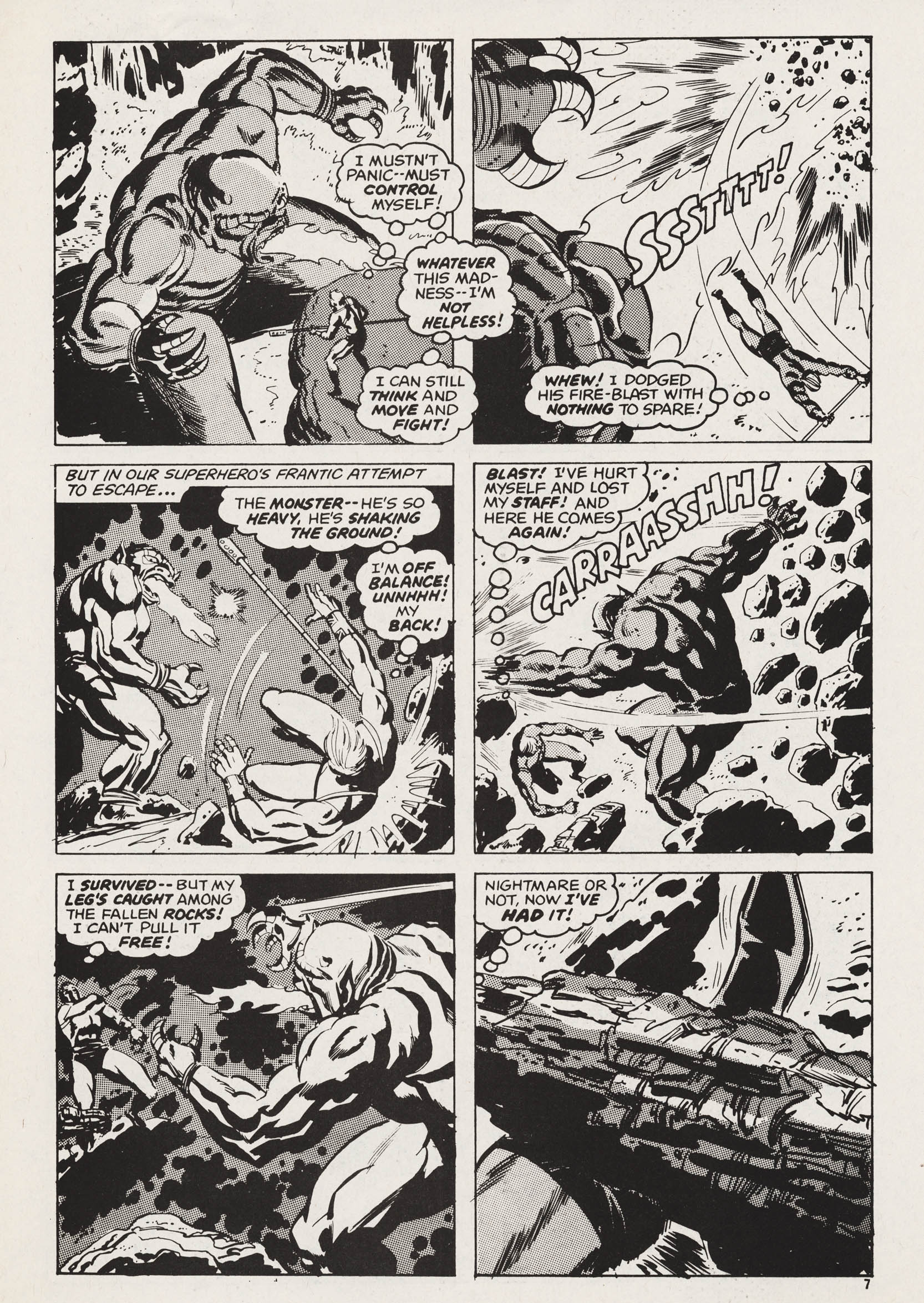Read online Captain Britain (1976) comic -  Issue #33 - 7