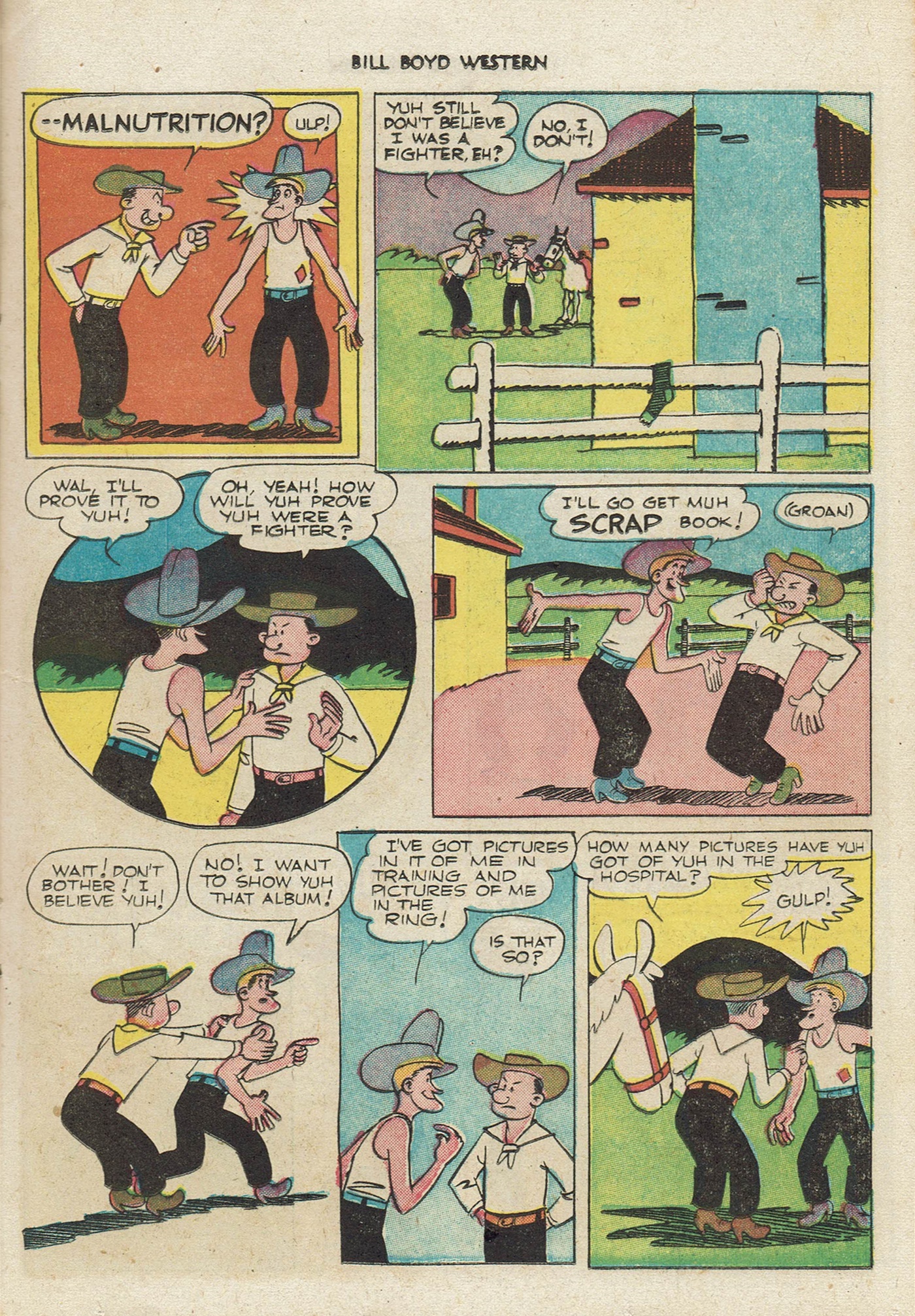 Read online Bill Boyd Western comic -  Issue #13 - 25
