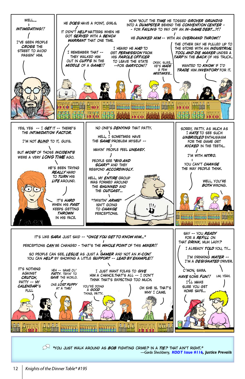 Read online Knights of the Dinner Table comic -  Issue #195 - 14