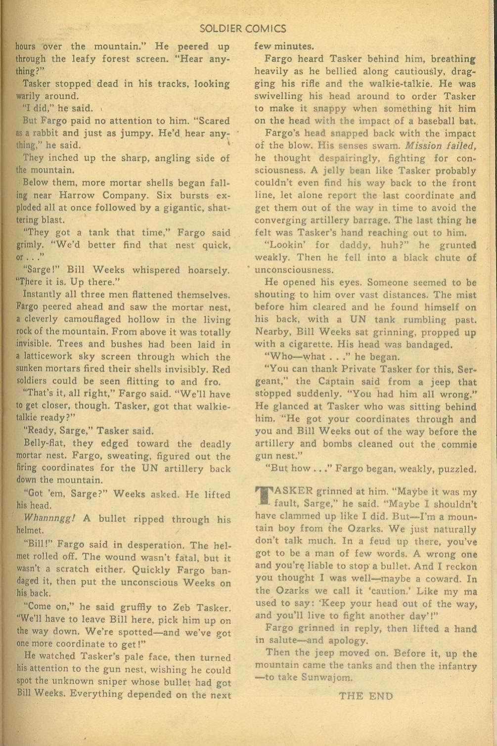 Read online Soldier Comics comic -  Issue #5 - 25