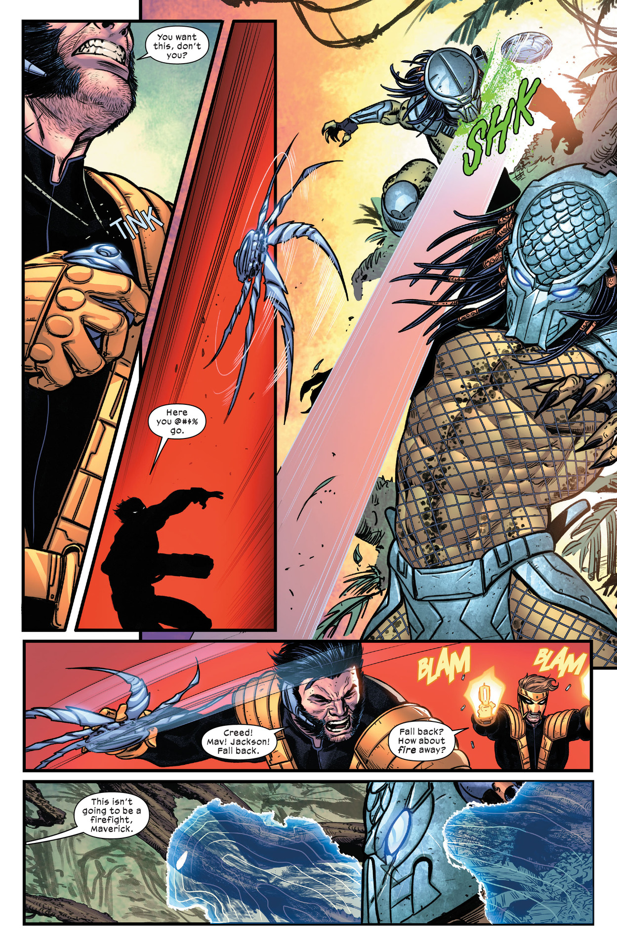 Read online Predator vs. Wolverine comic -  Issue #2 - 9