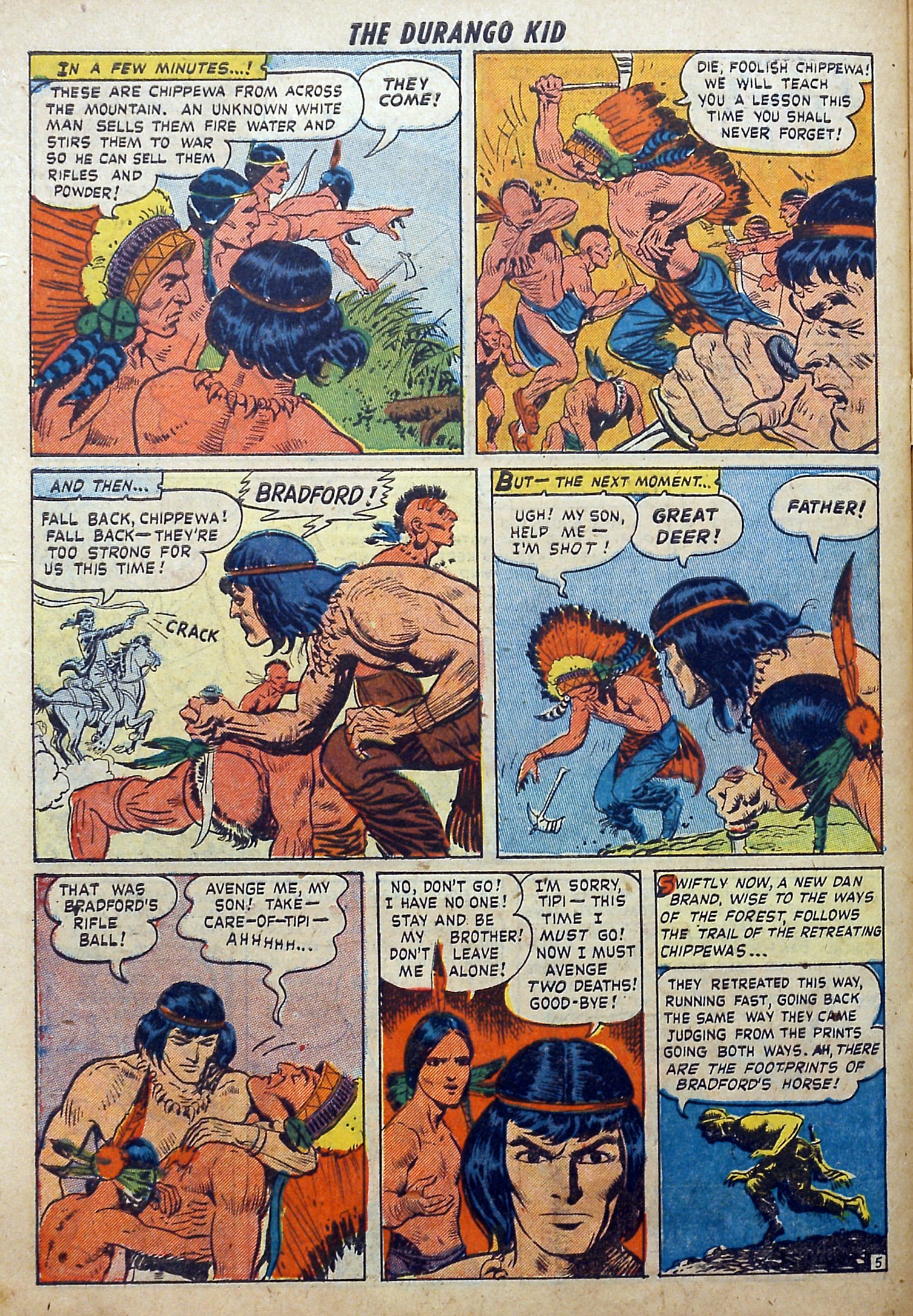 Read online Charles Starrett as The Durango Kid comic -  Issue #1 - 32