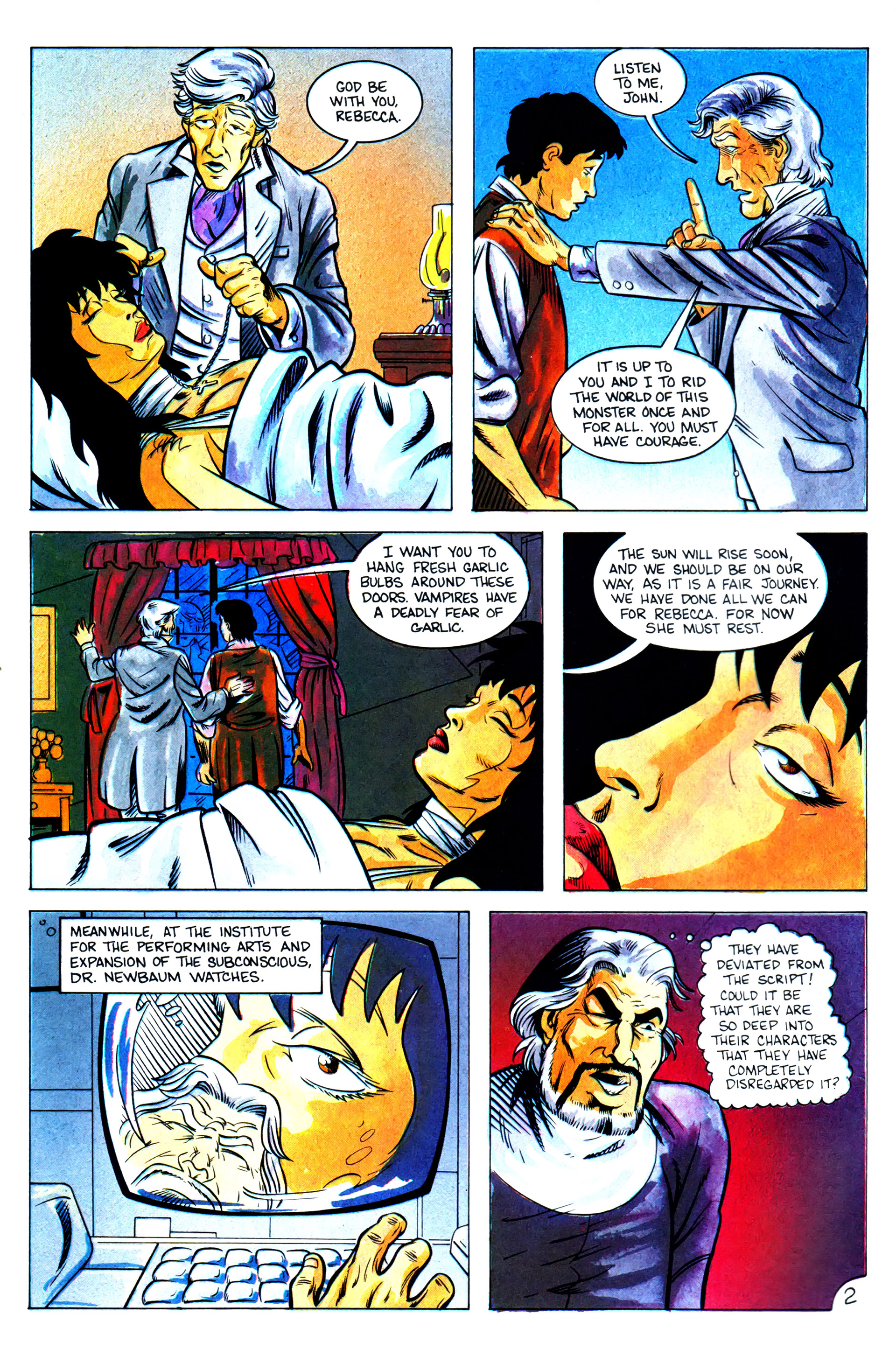 Read online Fright Night (1988) comic -  Issue #15 - 4