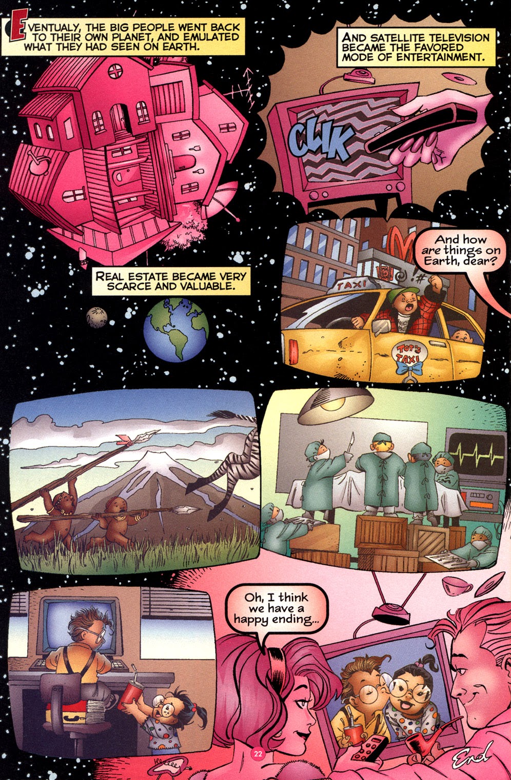 Read online Here Comes The Big People comic -  Issue # Full - 25