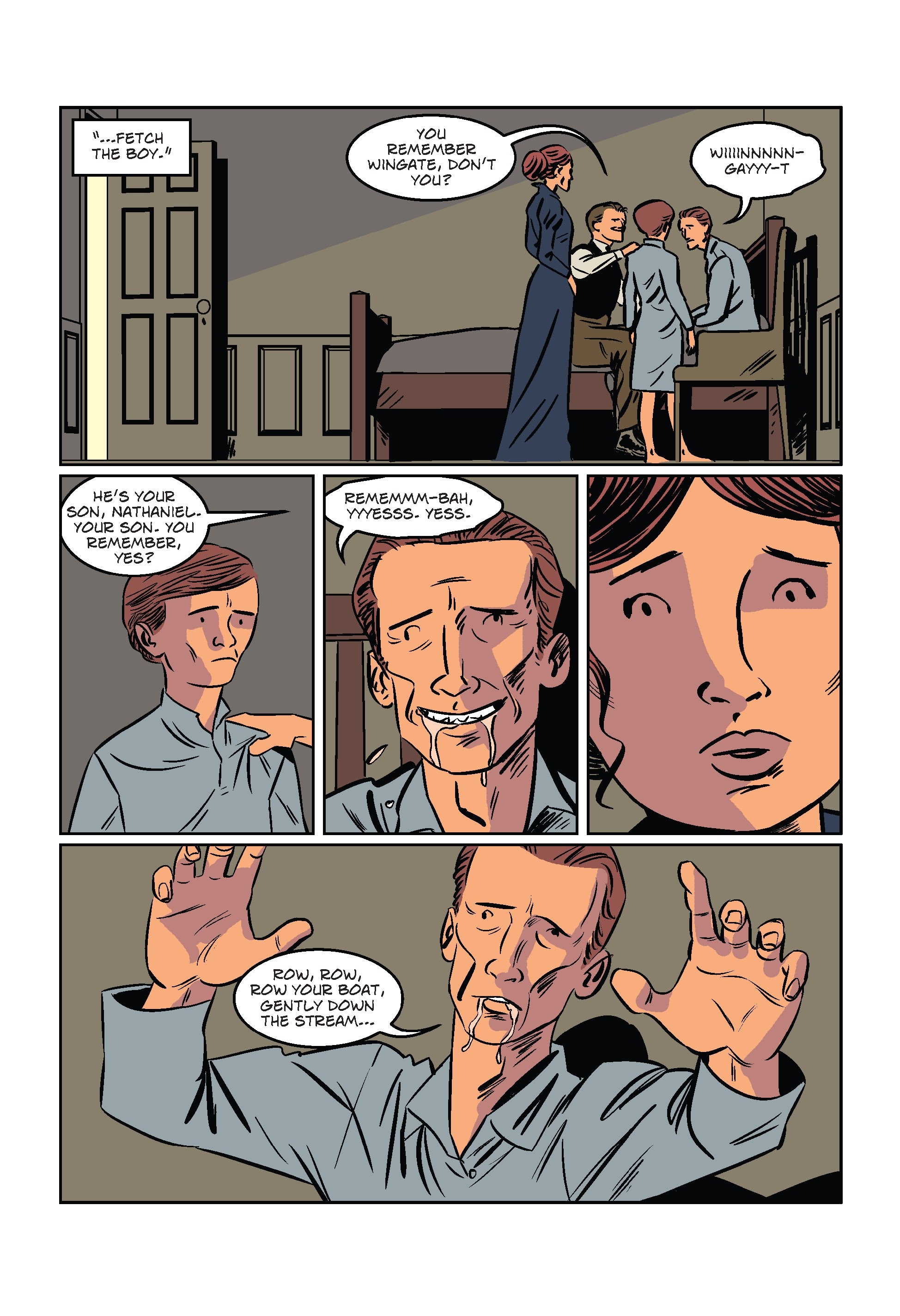 Read online H.P. Lovecraft The Shadow Out of Time comic -  Issue # TPB - 18