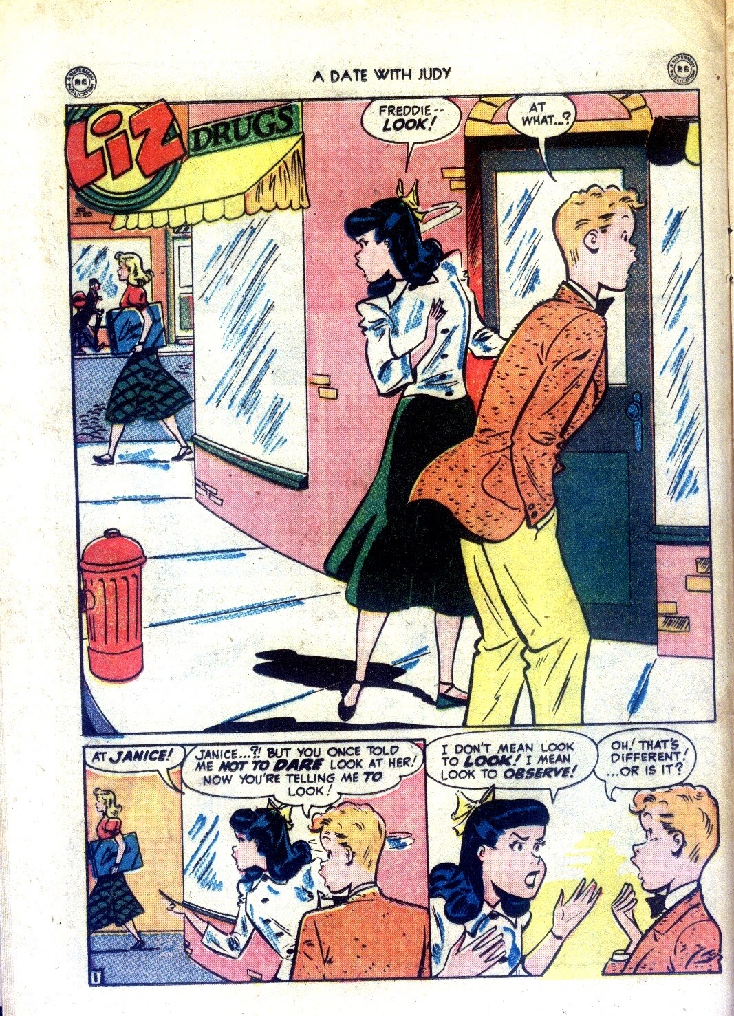 Read online A Date with Judy comic -  Issue #13 - 18