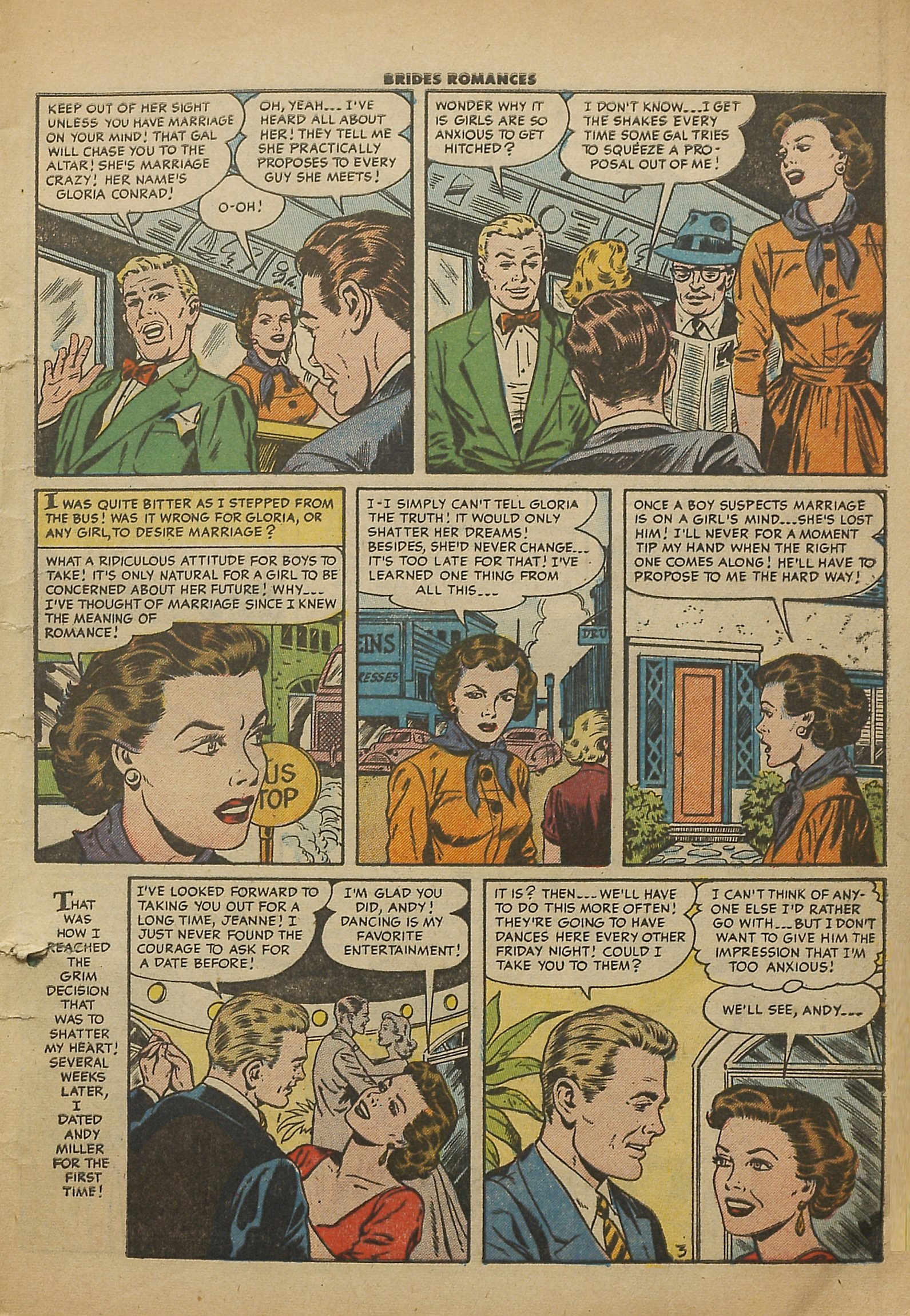 Read online Brides Romances comic -  Issue #11 - 6