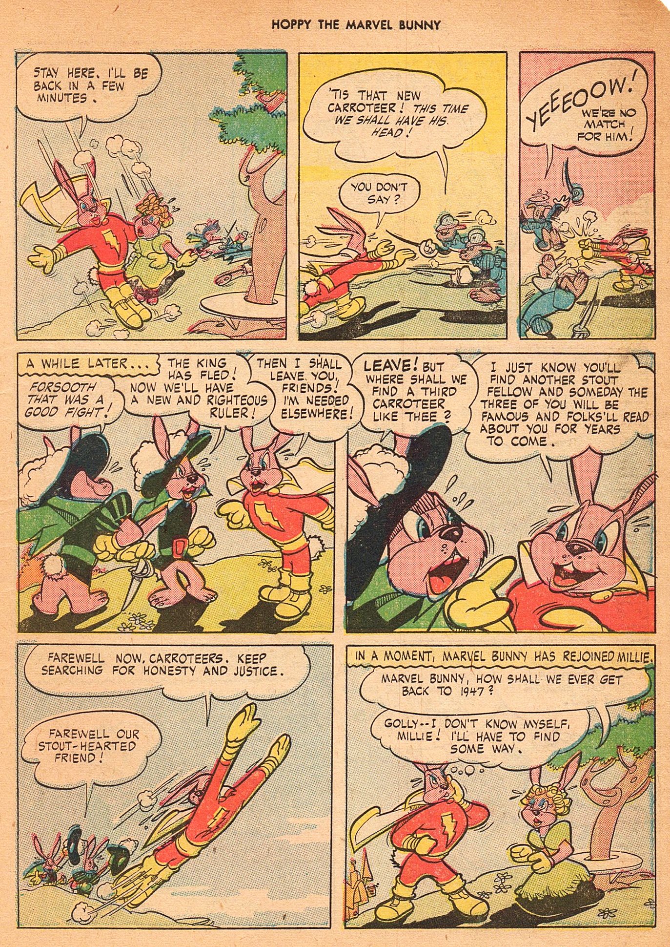 Read online Hoppy The Marvel Bunny comic -  Issue #8 - 11