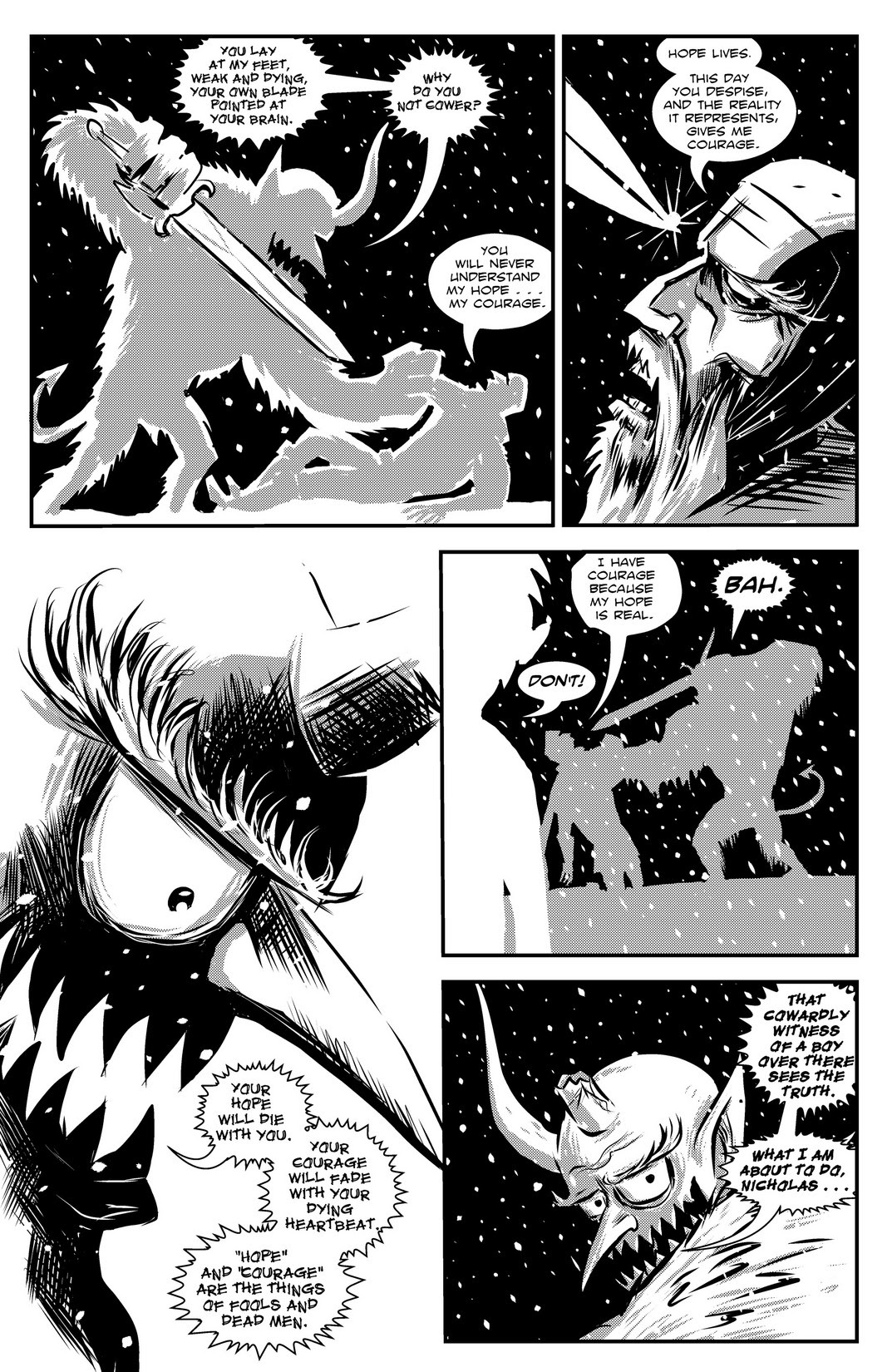Read online 'Twas the Night Before Krampus comic -  Issue # Full - 40